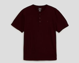 Playera de Cuello Redondo Burgundy American Eagle para Hombre