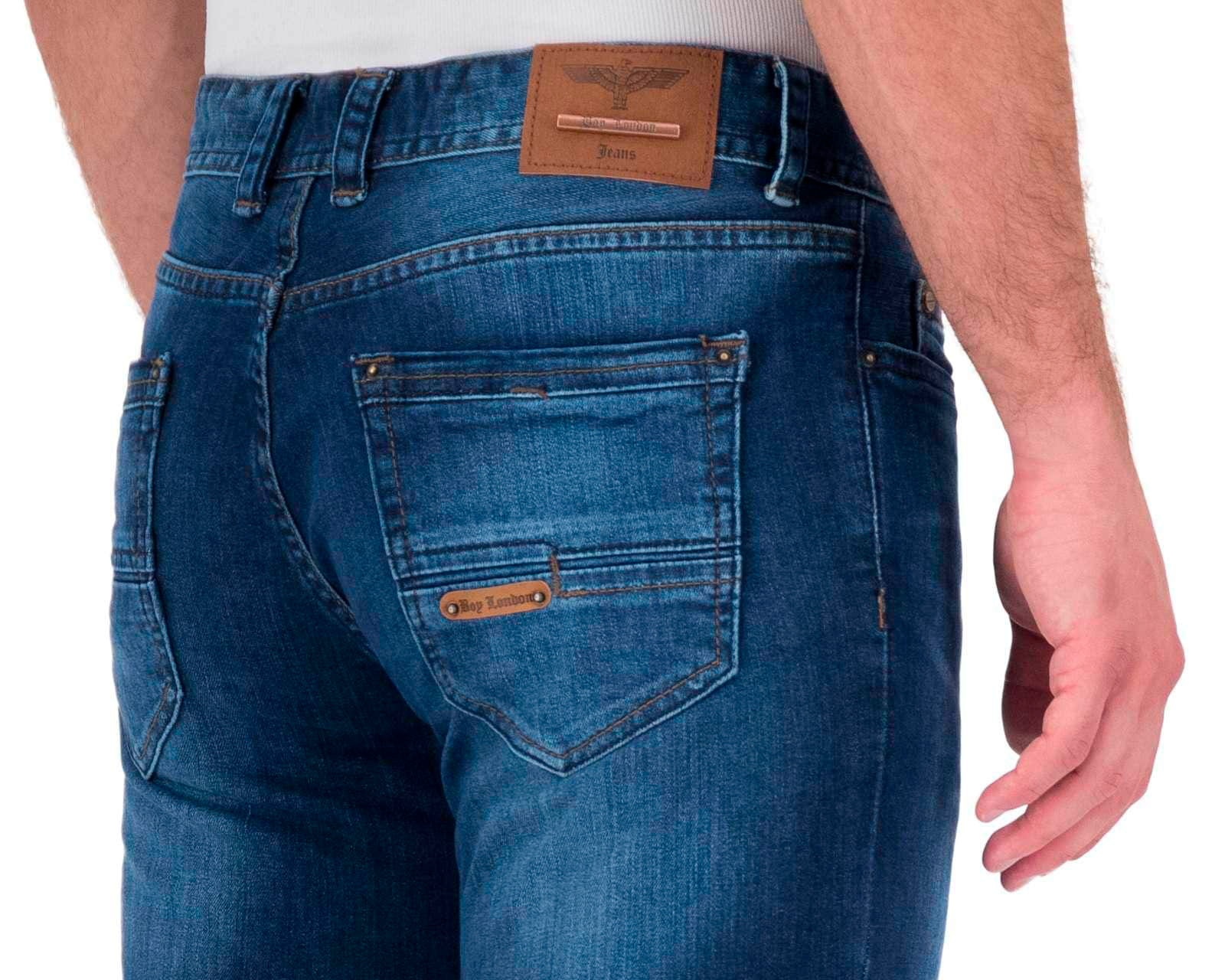 Foto 5 pulgar | Foto 4 | Jeans Boy London Slim Fit