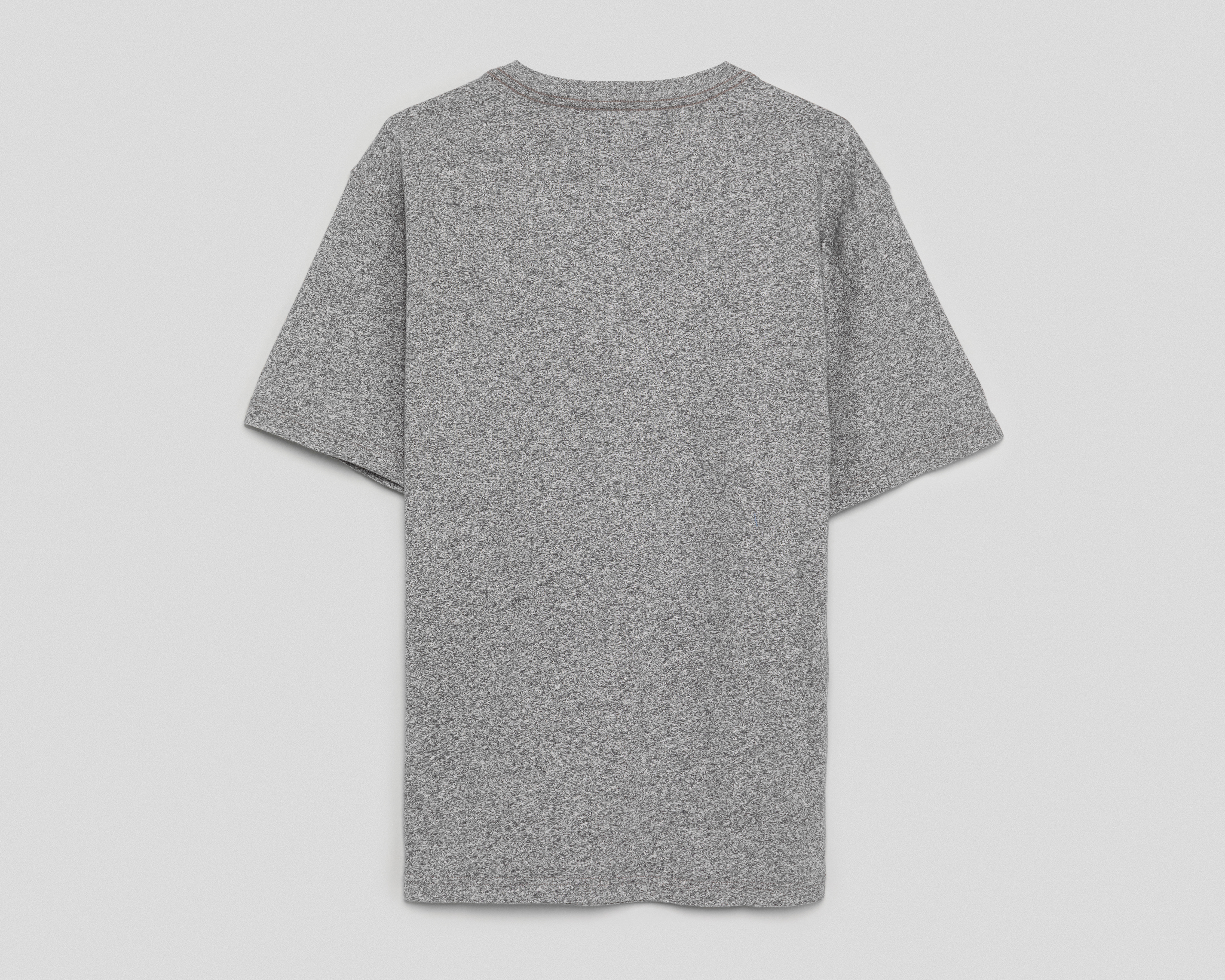 Foto 2 | Foto 2 | Playera de Cuello Henley Gris American Eagle para Hombre