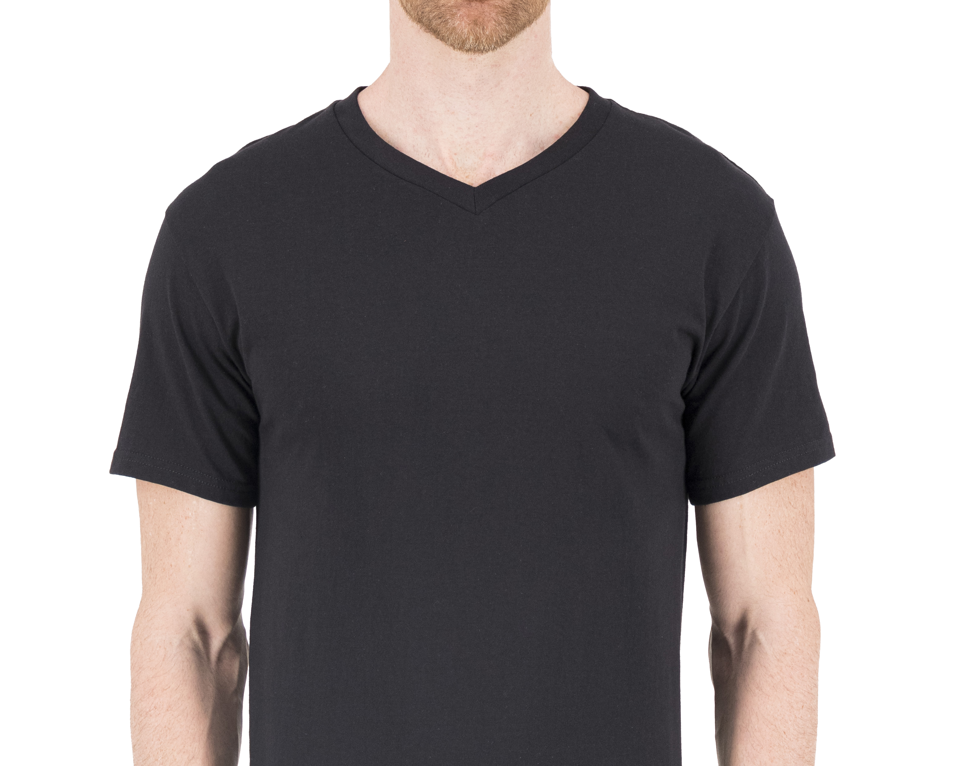 Foto 3 | Foto 3 | Playera de Cuello V Lucky Star Negro para Hombre