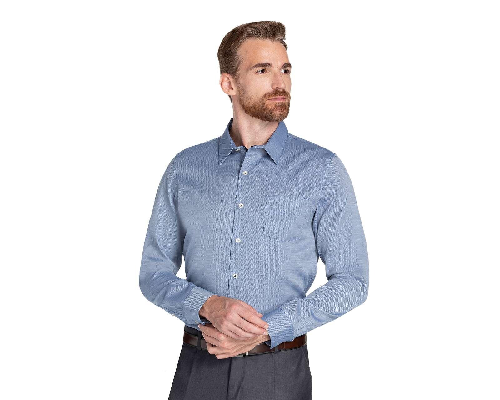 Camisa Casual Porto Sur Regular Fit a Cuadros