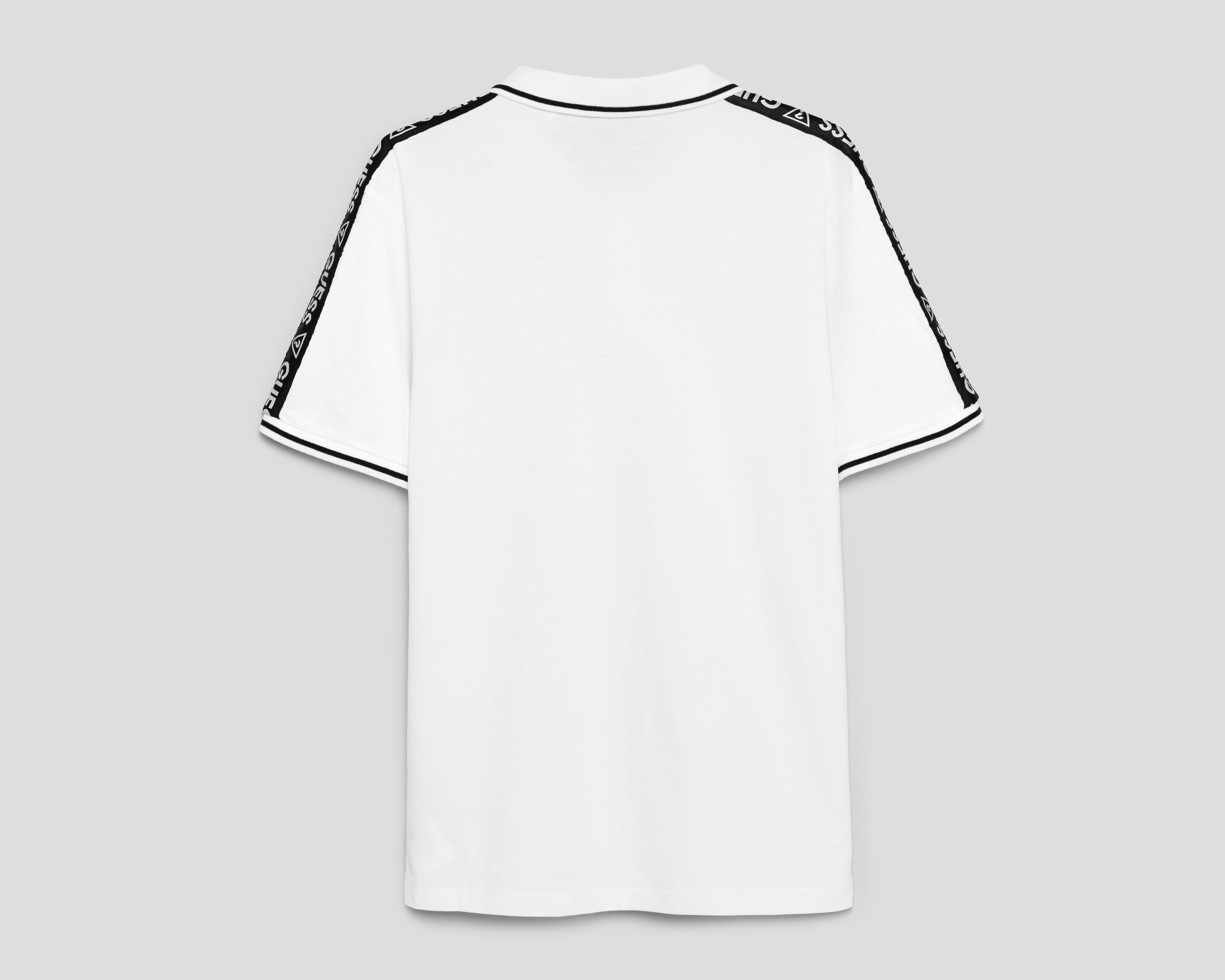 Foto 3 pulgar | Foto 2 | Playera Polo Guess Blanca para Hombre