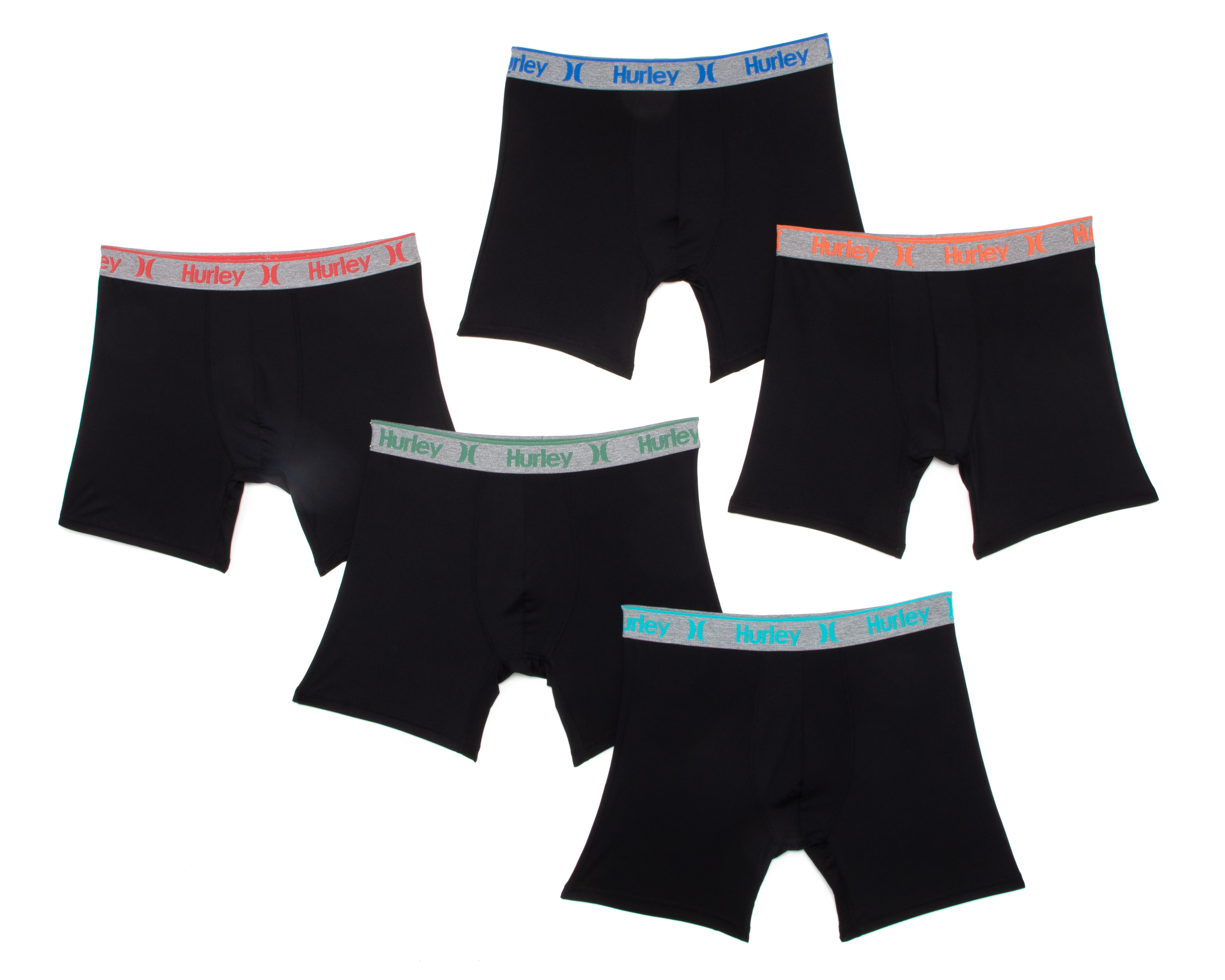 Foto 1 | Foto 1 | Bóxer Corto Hurley para Hombre 5 Piezas