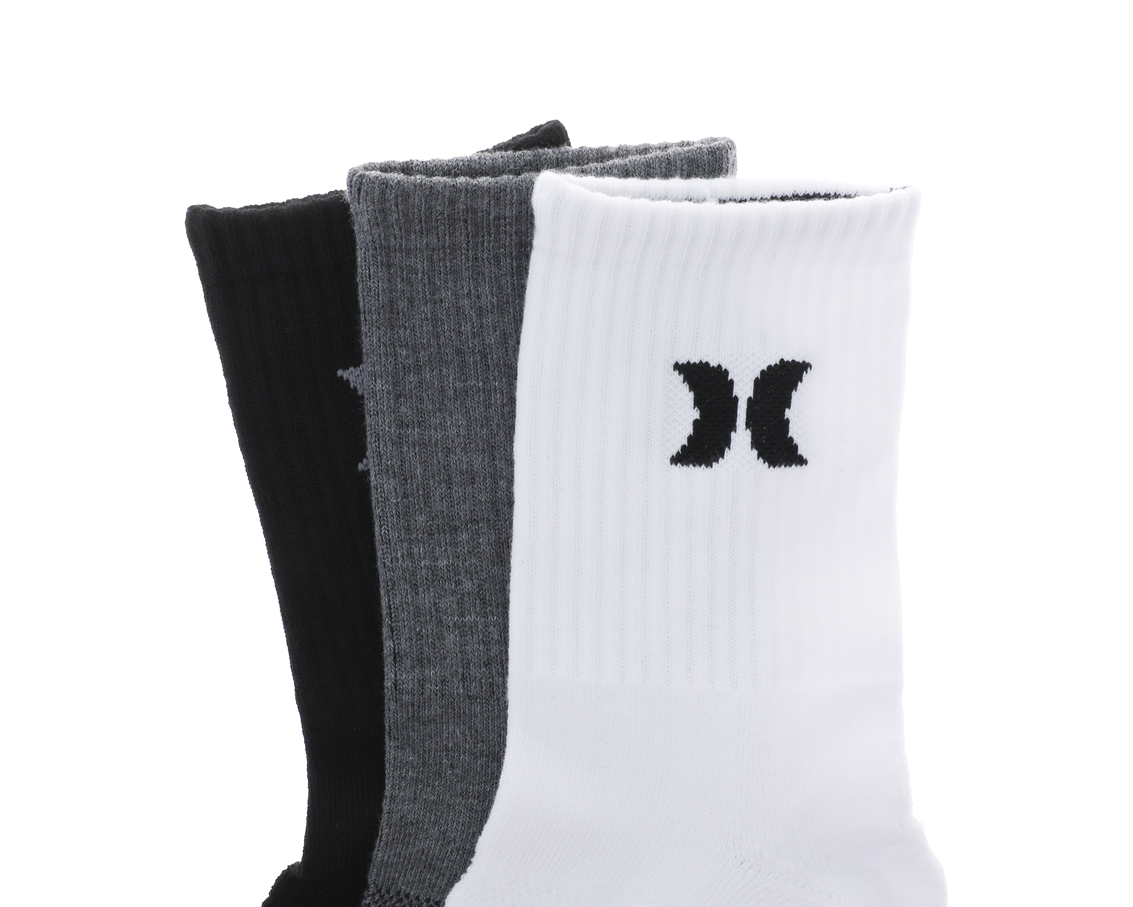 Foto 3 pulgar | Foto 2 | Calcetas Deportivas Hurley para Hombre 3 Pares