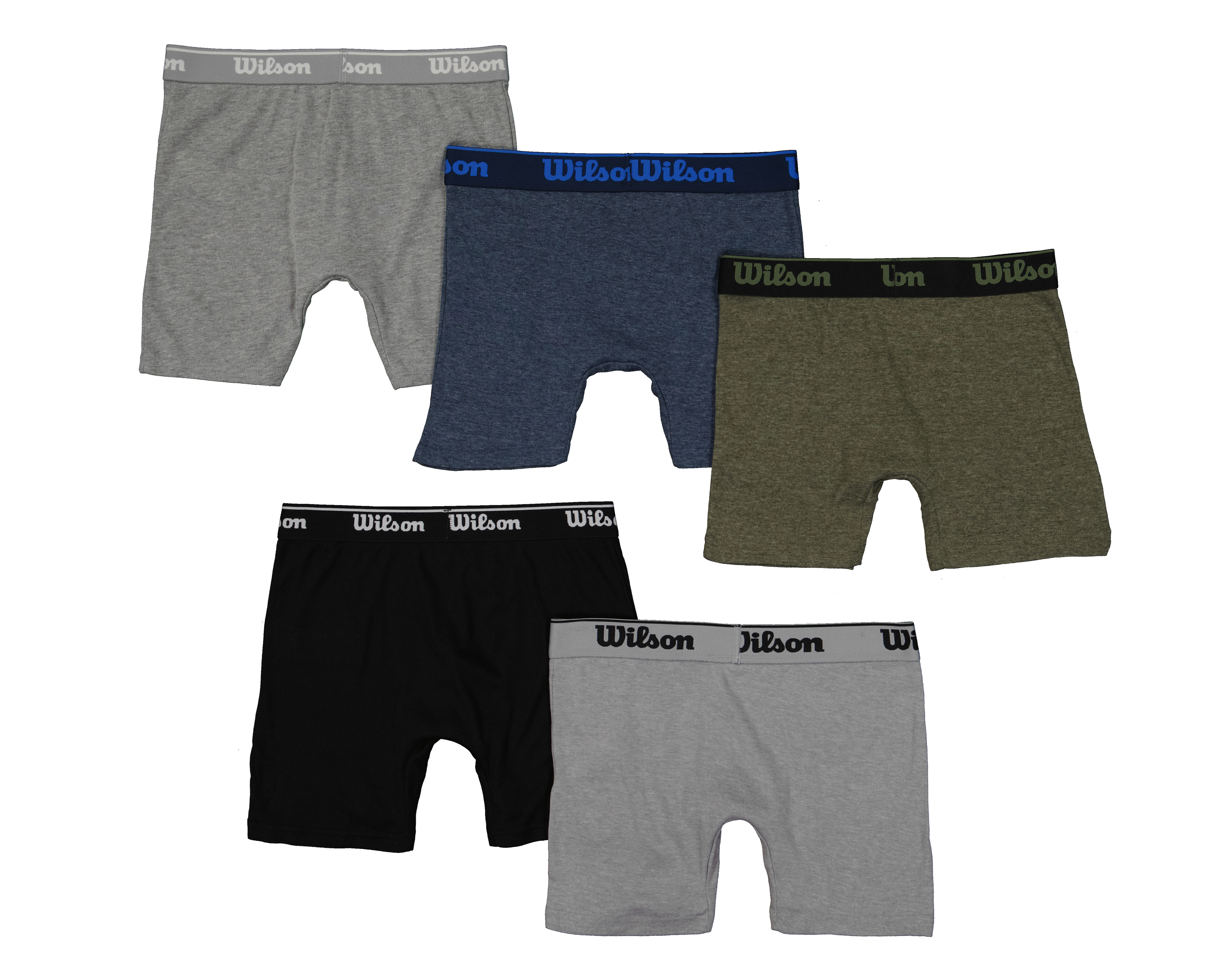 Foto 2 | Foto 2 | Bóxer Corto Wilson para Hombre 5 Piezas