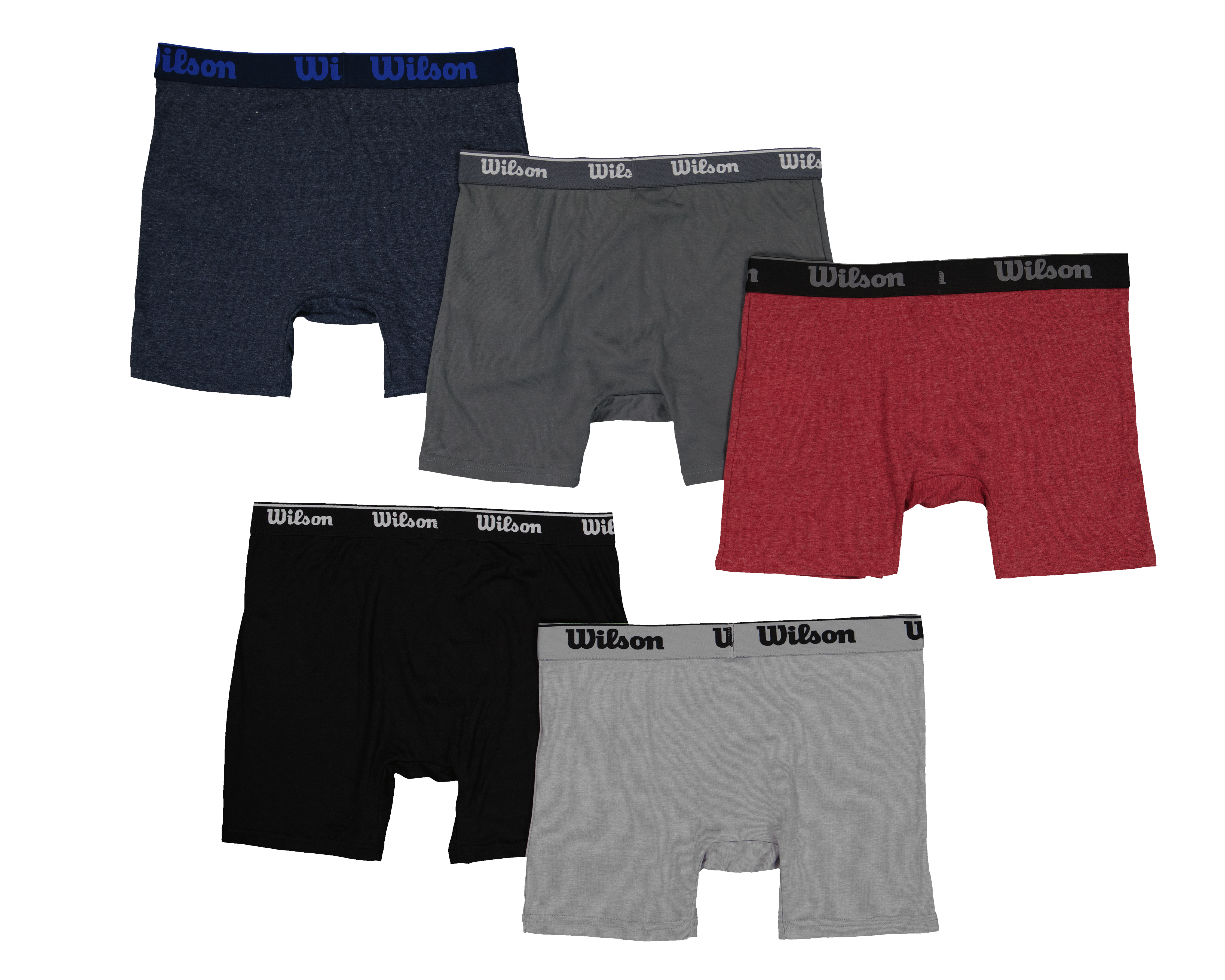 Foto 2 | Foto 2 | Bóxer Corto Wilson para Hombre 5 Piezas
