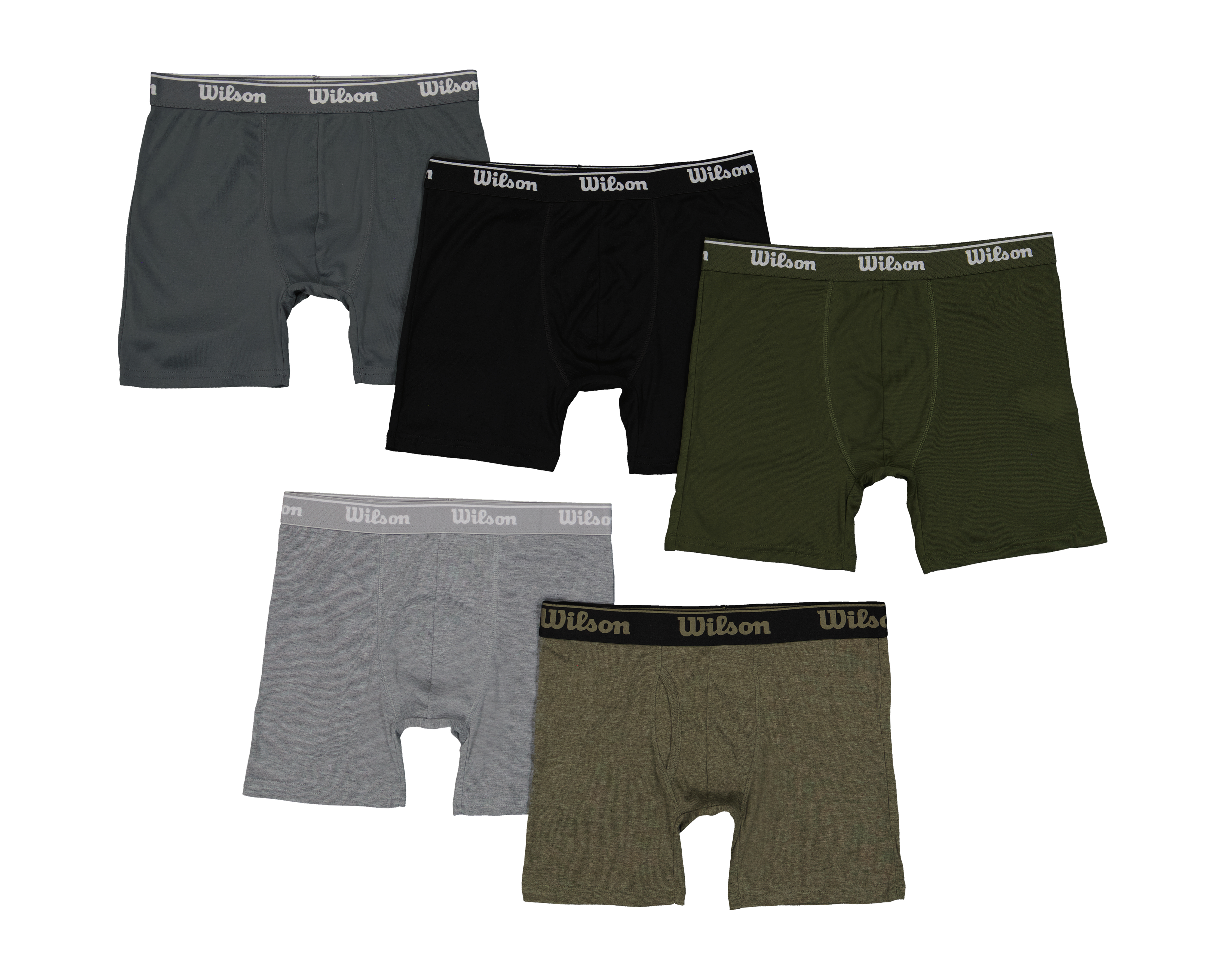 Bóxer Corto Wilson para Hombre 5 Piezas