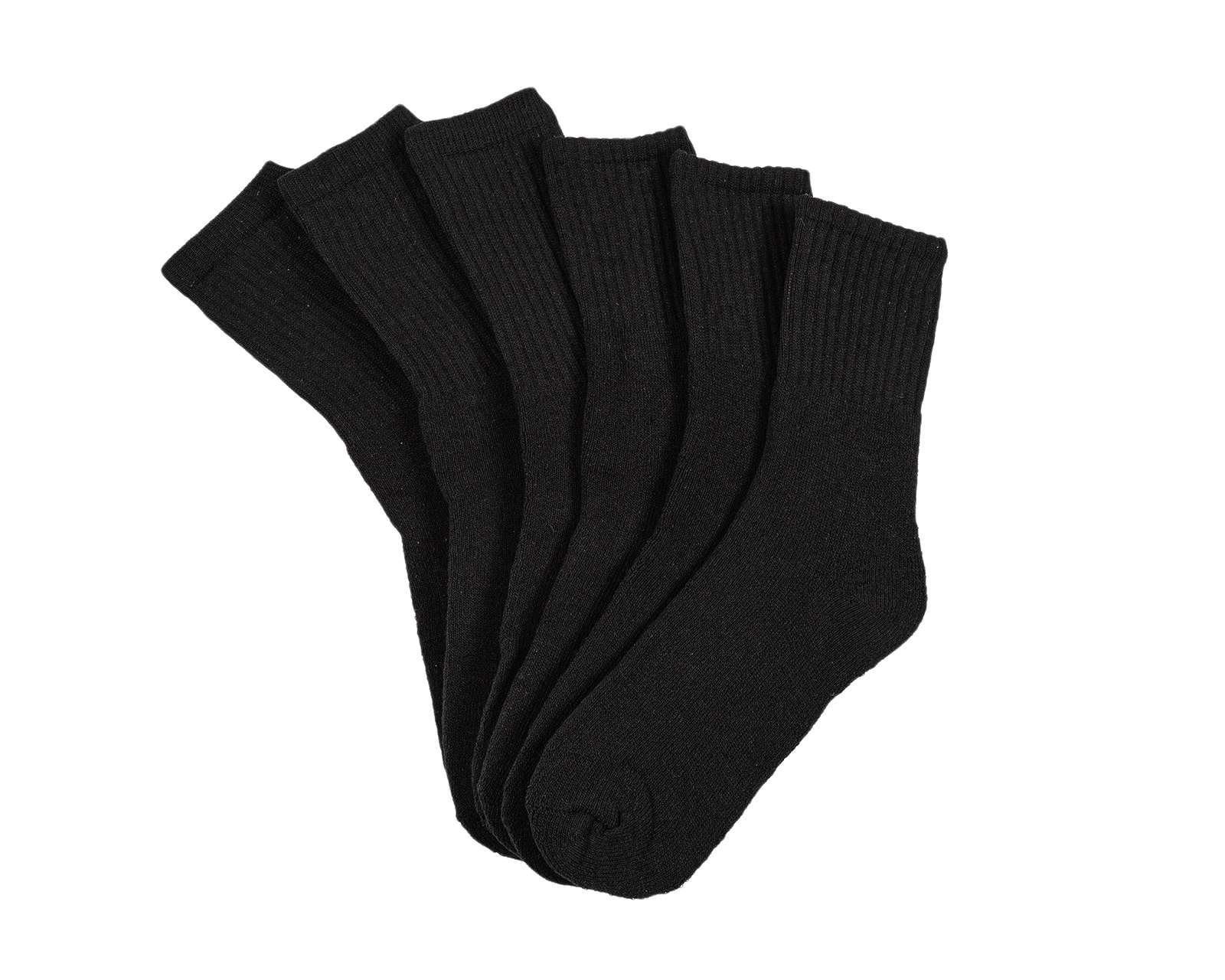 Foto 3 pulgar | Foto 2 | Calcetas Deportivas Tobilleras Lucky Star para Hombre 6 Pares
