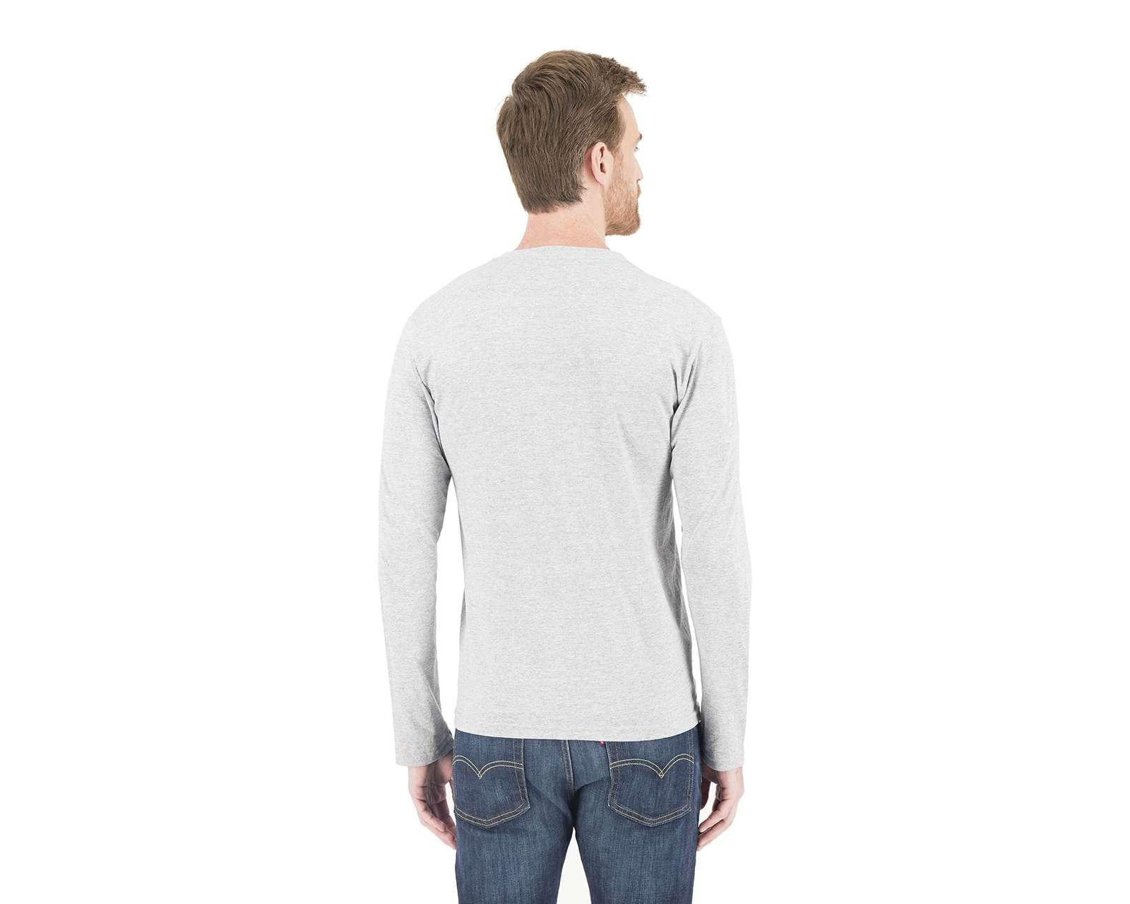 Foto 2 | Foto 2 | Playera Cuello V Gris marca Lucky Star para Hombre