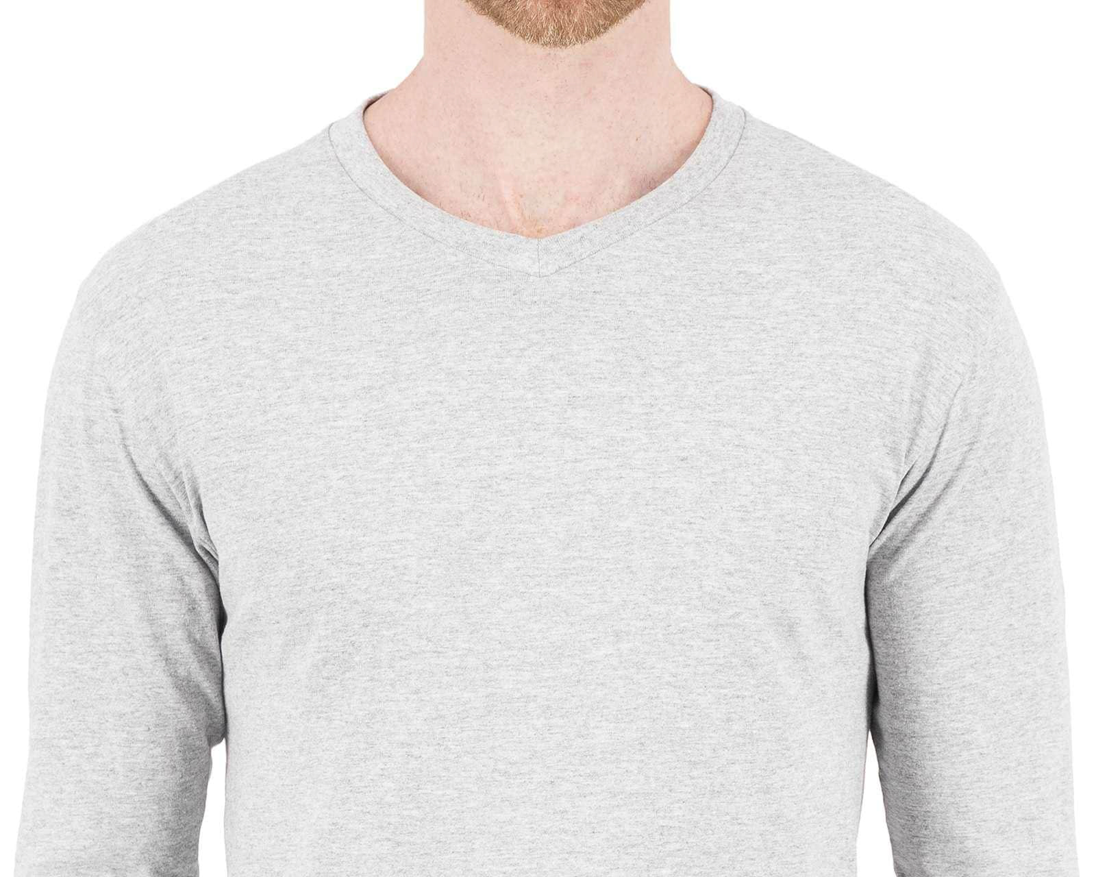 Foto 3 | Foto 3 | Playera Cuello V Gris marca Lucky Star para Hombre