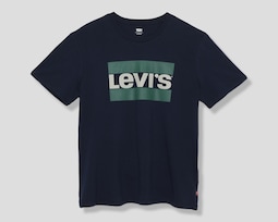 Playera de Cuello Redondo Azul Levi's para Hombre