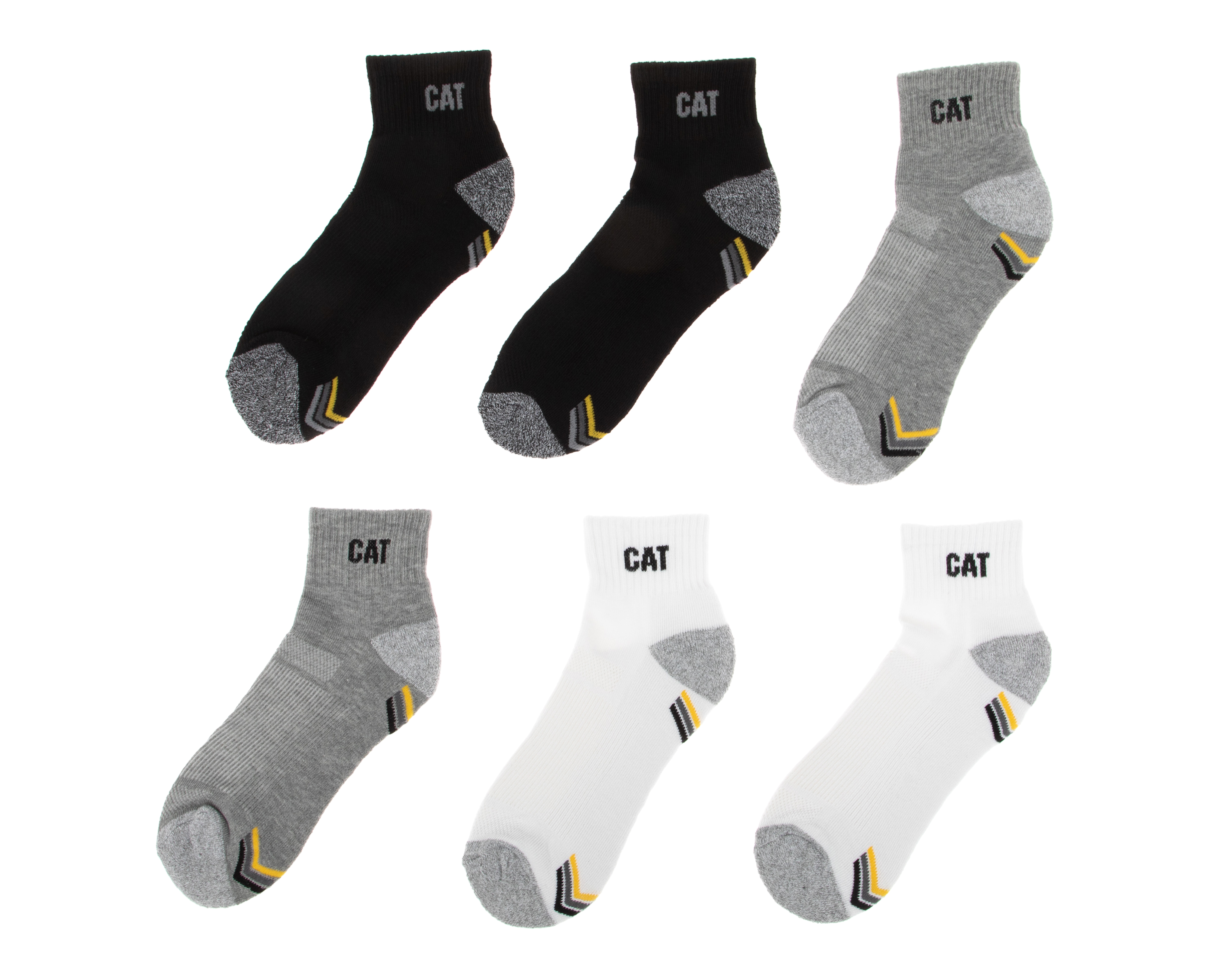 Foto 1 | Foto 1 | Calcetas Cortas CAT para Hombre 6 Pares