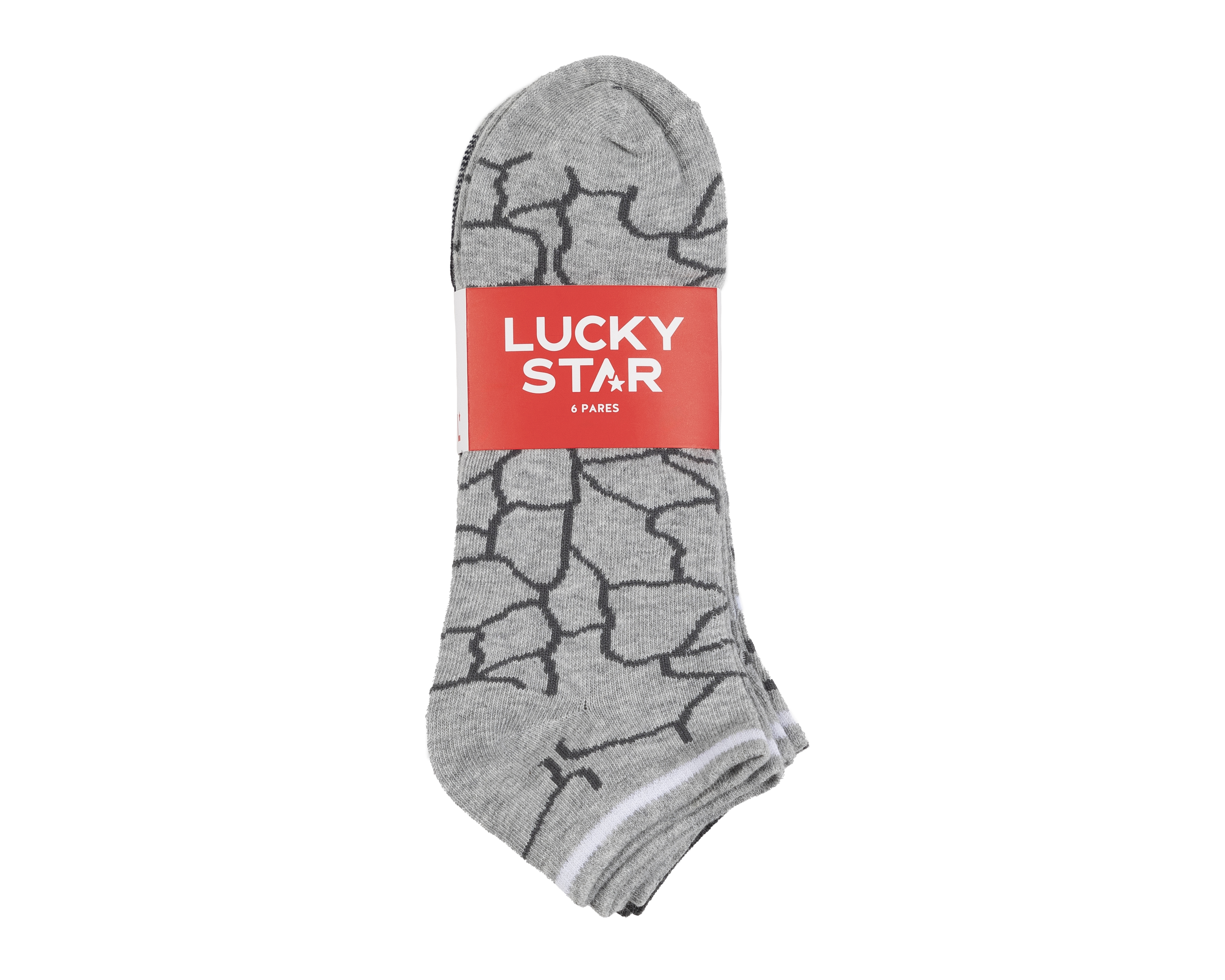 Foto 4 pulgar | Foto 3 | Calcetas Tines Lucky Star para Hombre 6 Pares