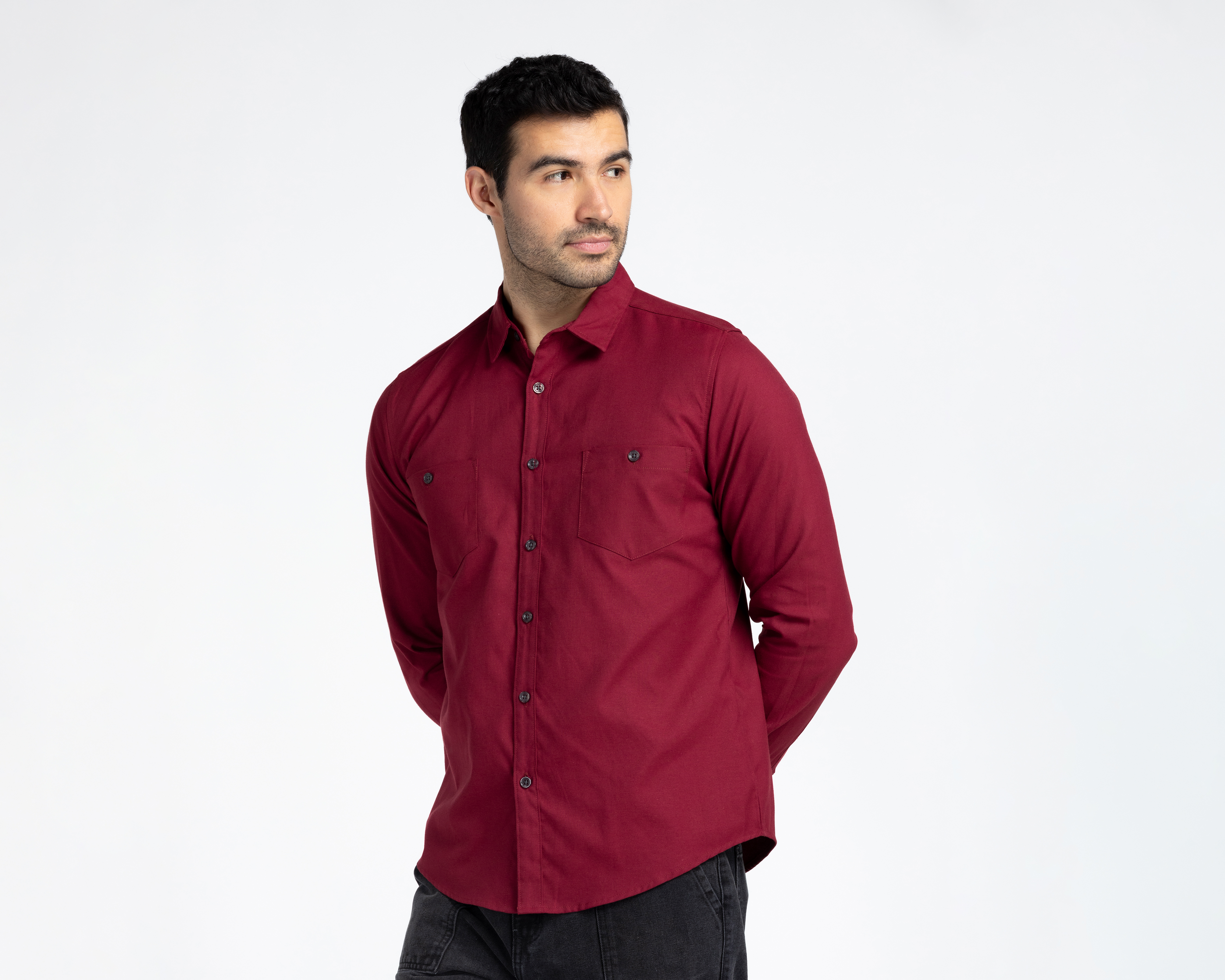 Foto 1 | Foto 1 | Camisa Casual Refill Regular Fit Liso para Hombre
