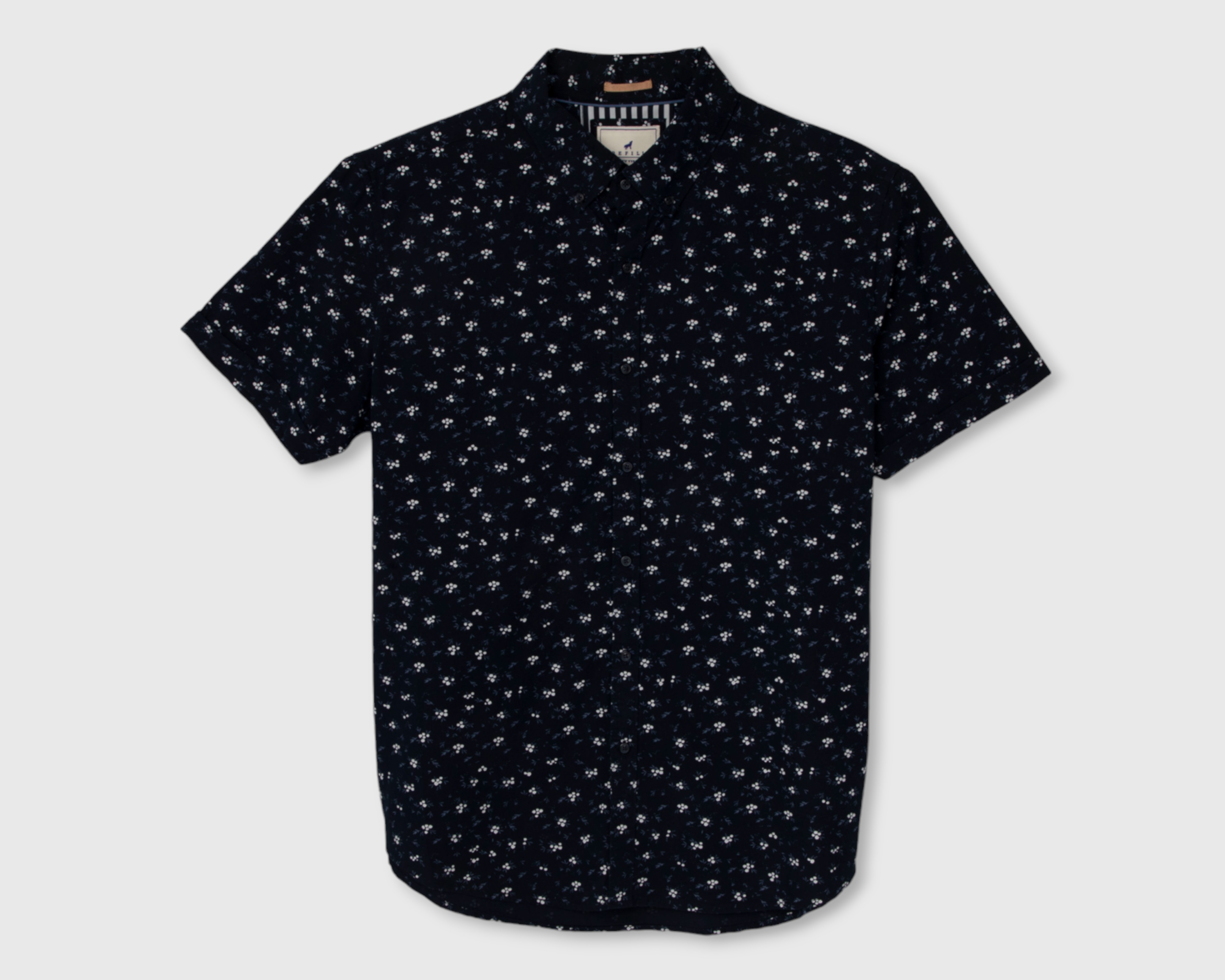 Foto 1 | Foto 1 | Camisa de Moda de Algodón Refill Regular Floral