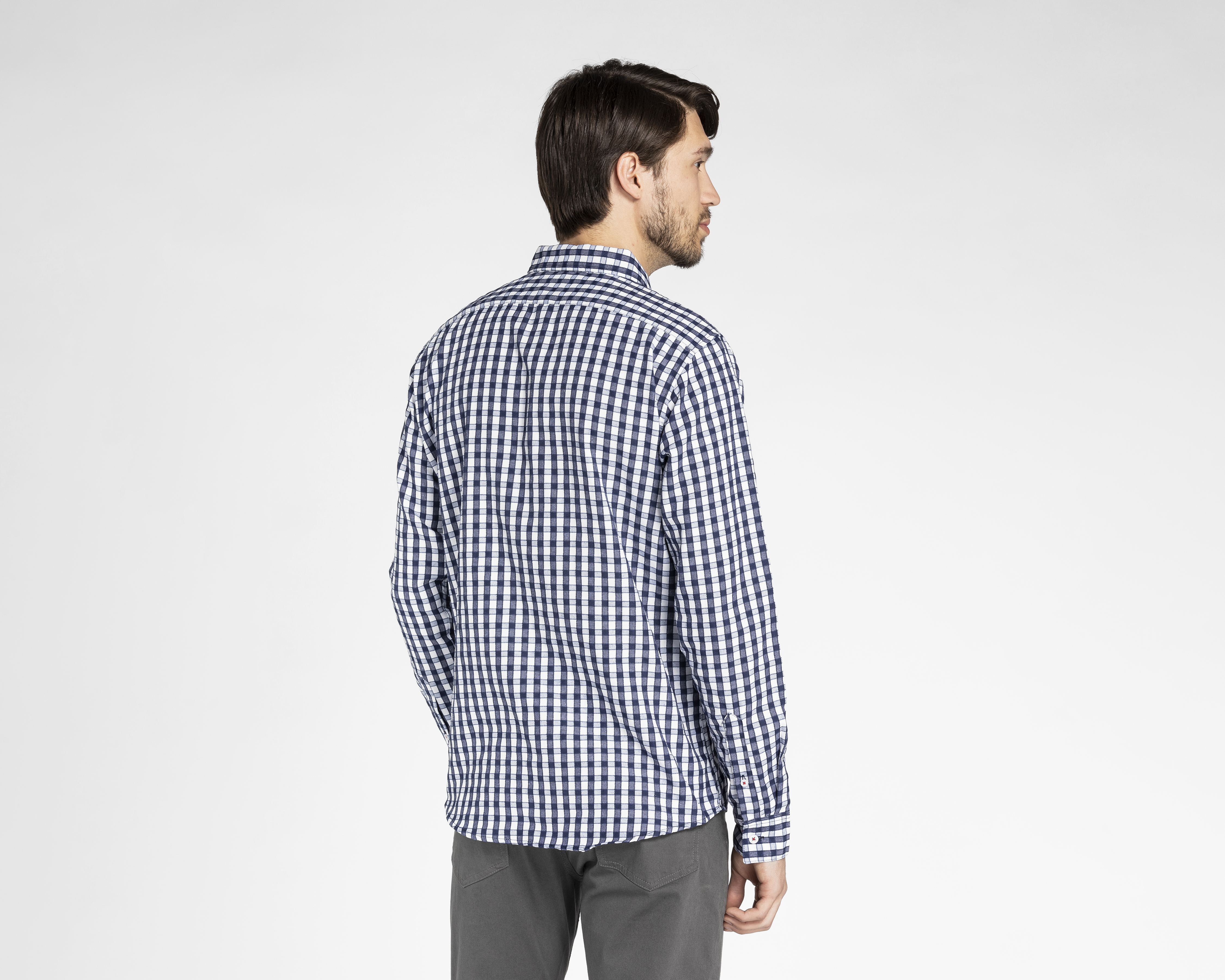 Foto 2 | Foto 2 | Camisa Casual Wall Street Regular Fit a Cuadros