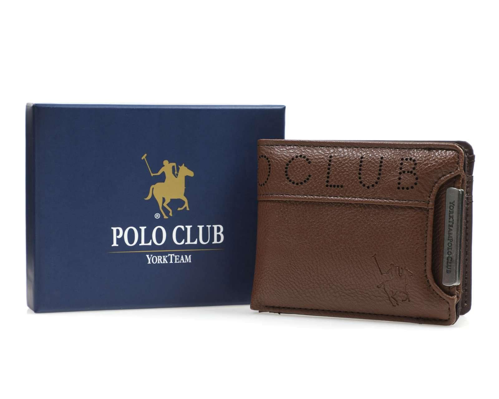 Foto 2 pulgar | Foto 1 | Cartera para Hombre York Team Polo Club