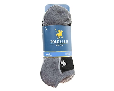 Foto 3 | Foto 3 | Calcetas Deportivas Tines York Team Polo Club para Hombre 6 Pares