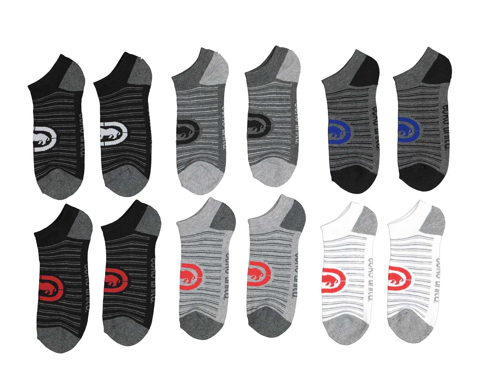 Foto 2 pulgar | Foto 1 | Calcetas Deportivas Tines Eckó Unltd. para Hombre 6 Pares