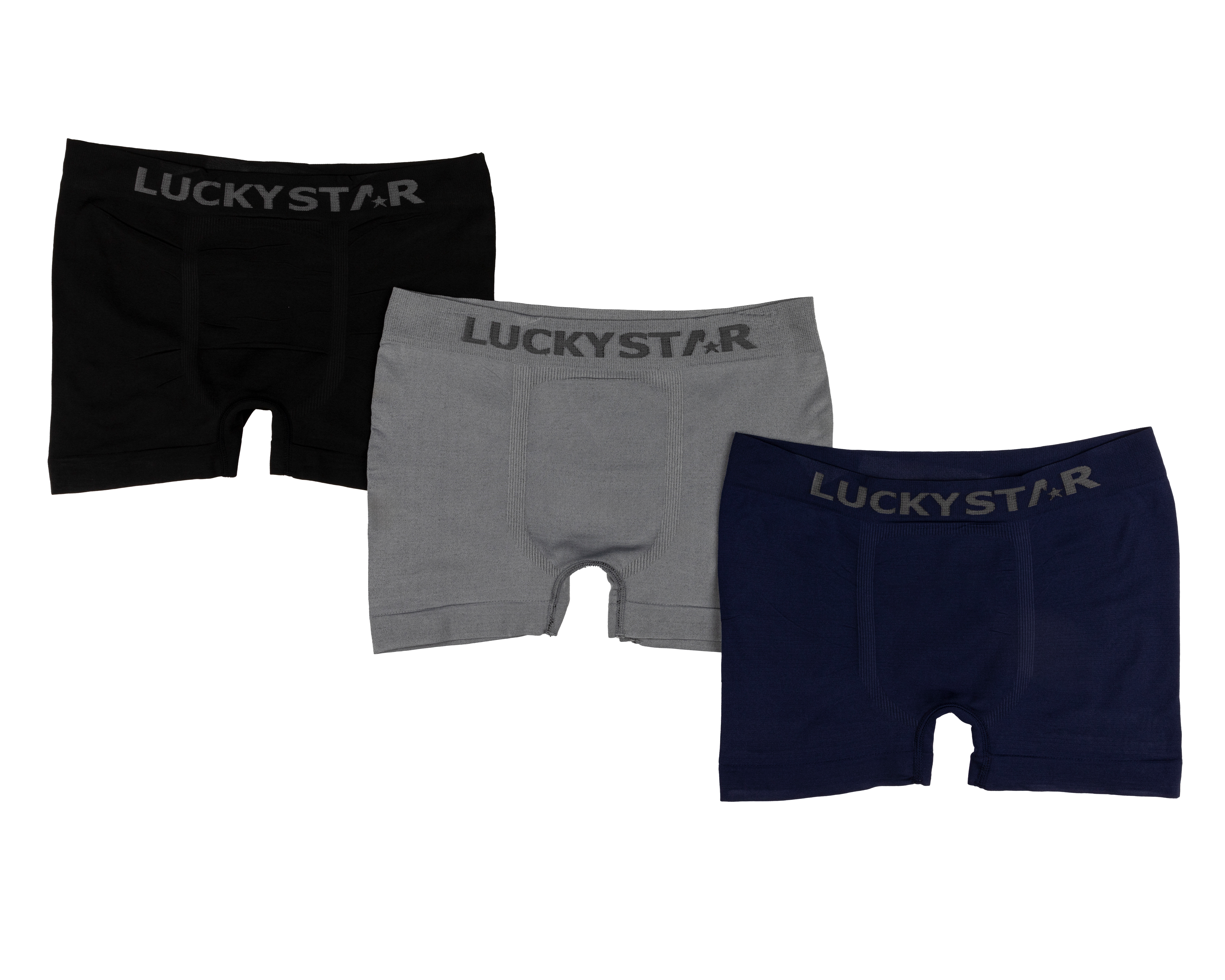 Bóxer Corto Lucky Star 3 Piezas