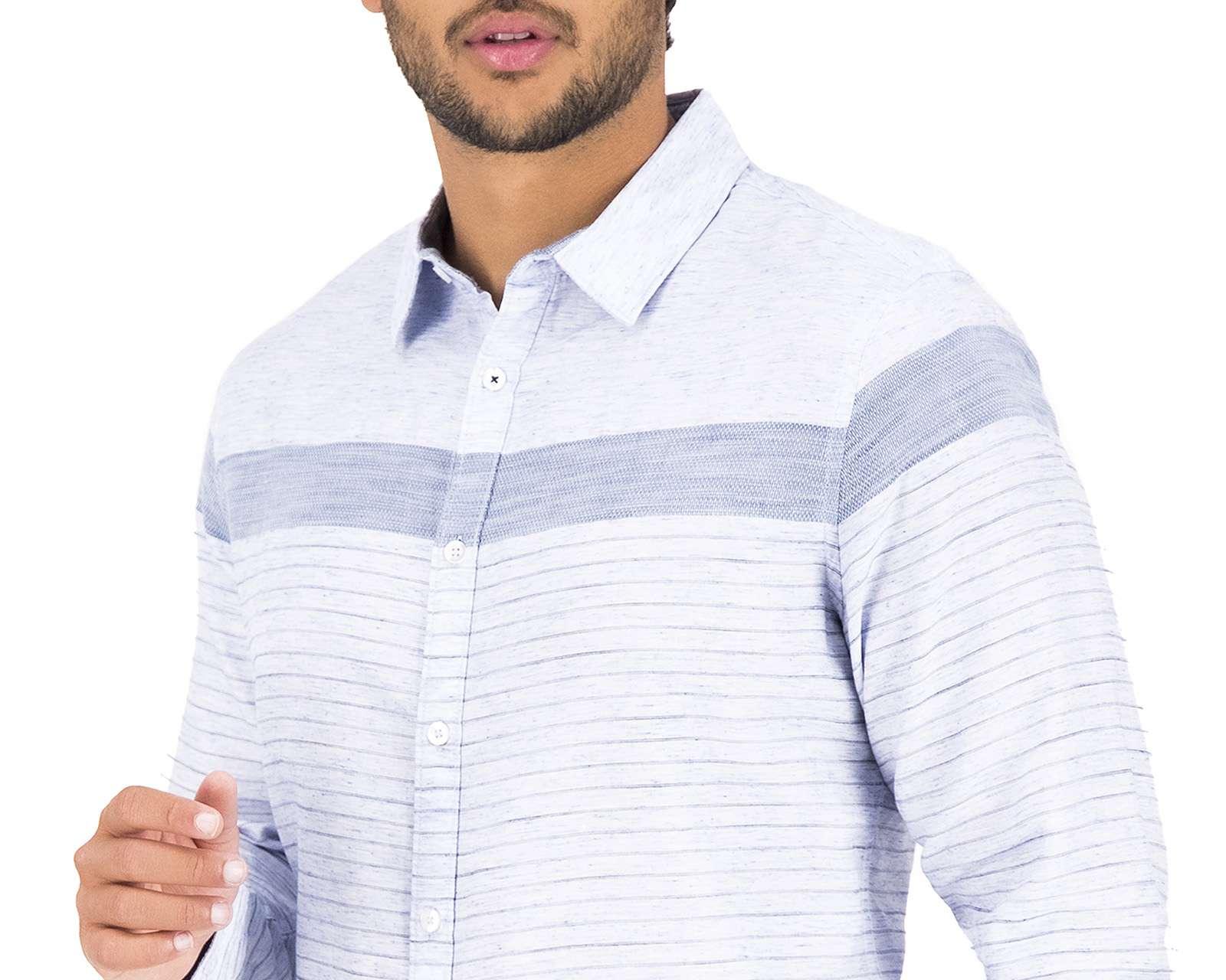 Foto 3 | Foto 3 | Camisa de Moda Refill a Rayas