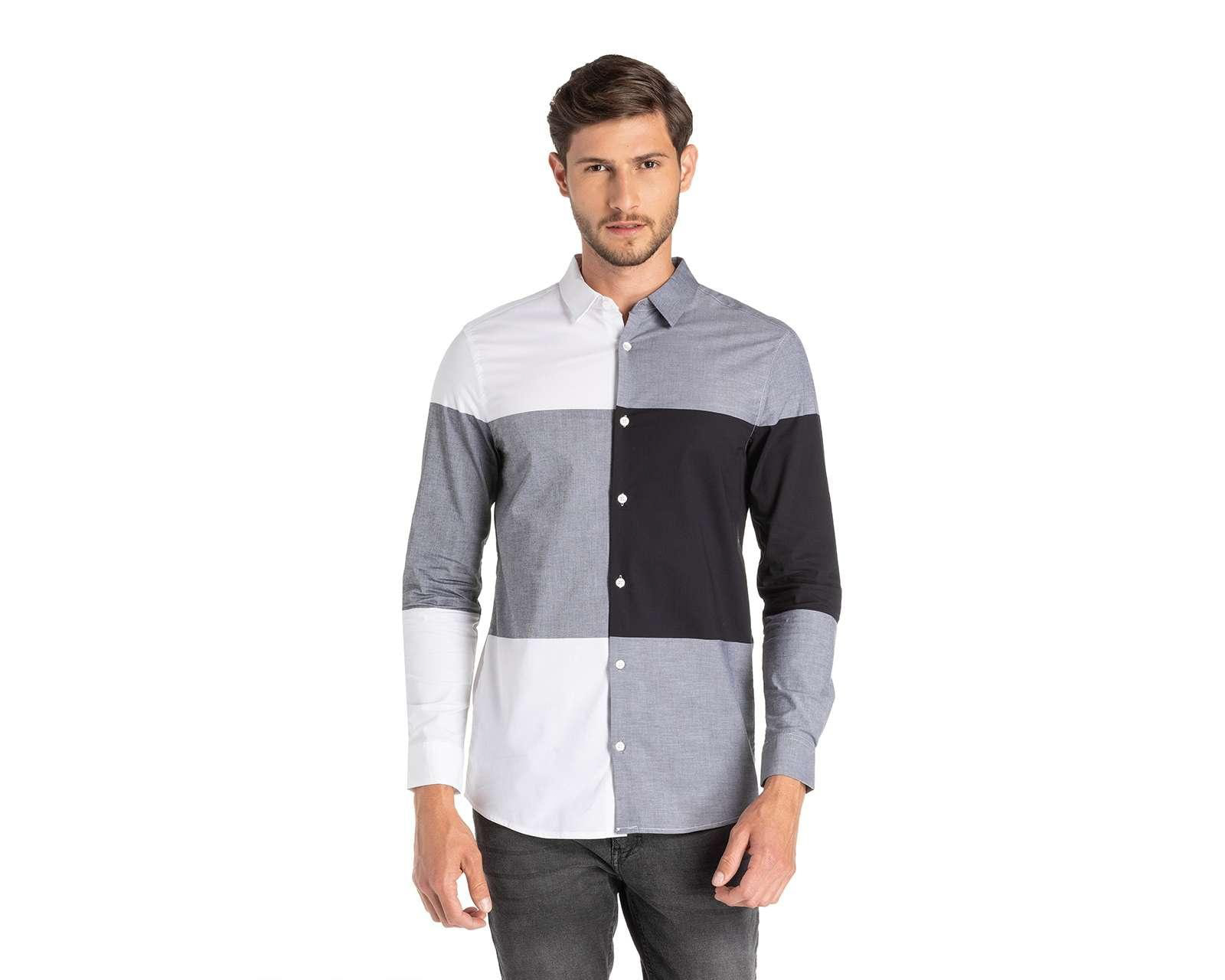 Foto 1 | Foto 1 | Camisa Casual Refill a Cuadros