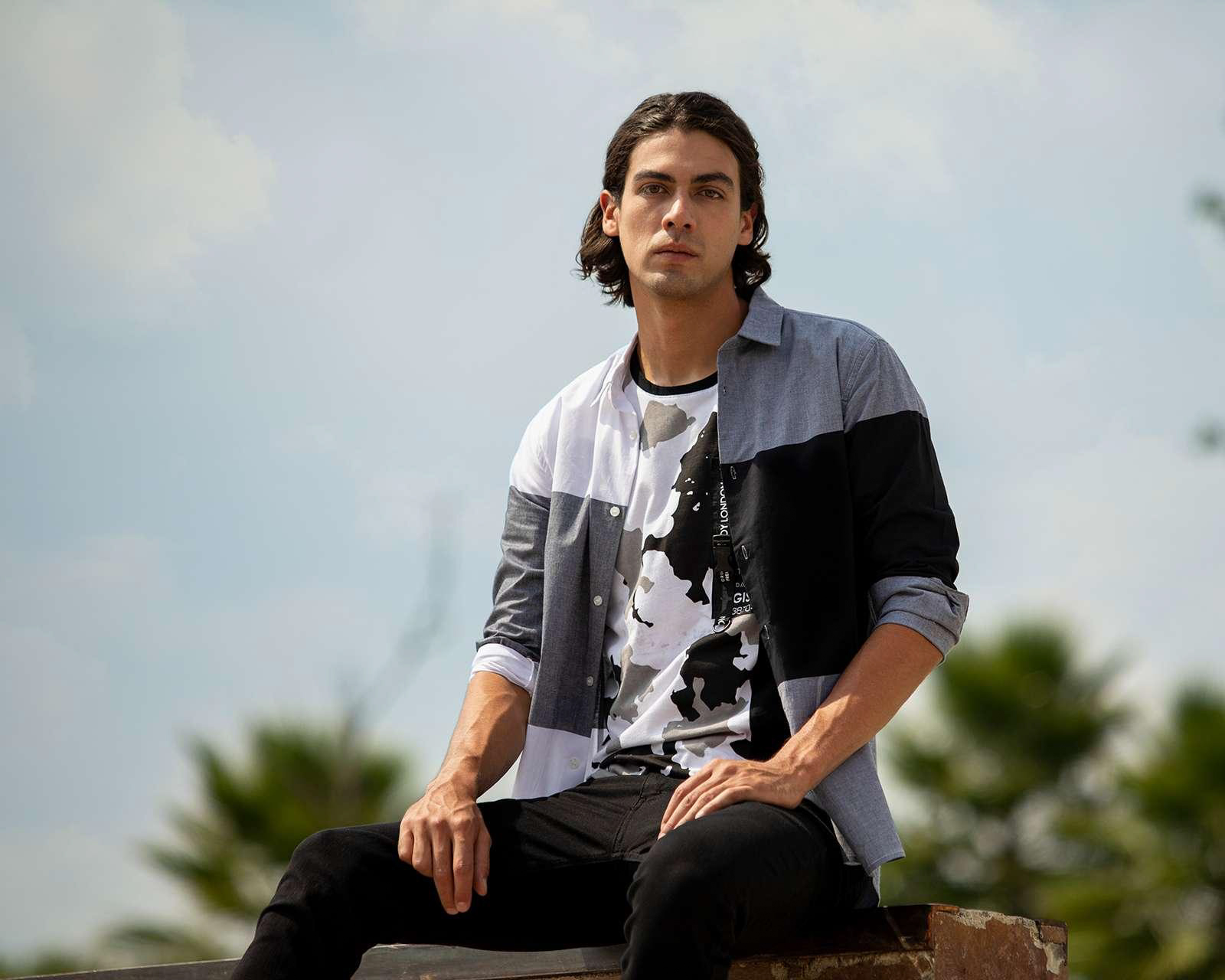 Foto 4 | Foto 4 | Camisa Casual Refill a Cuadros