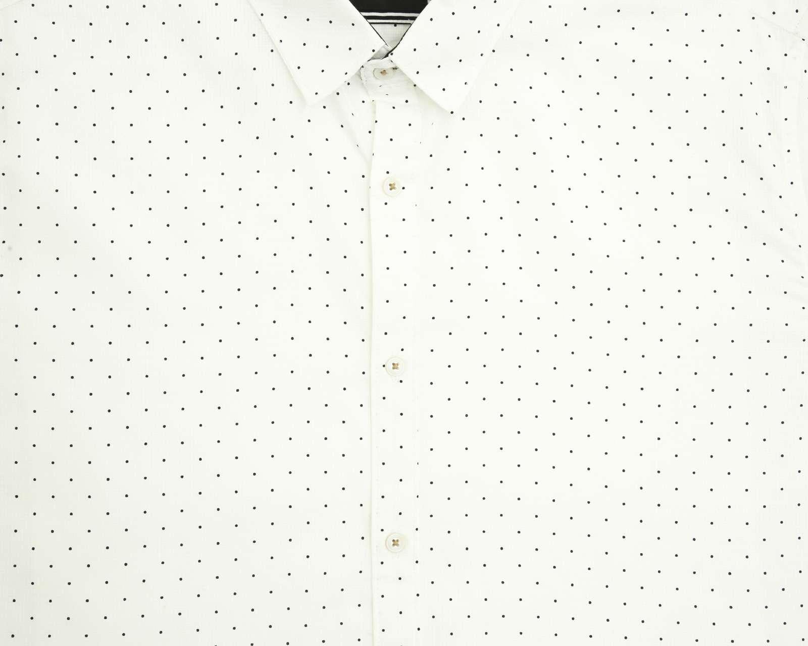 Foto 4 pulgar | Foto 3 | Camisa Casual Porto Sur con Miniprint