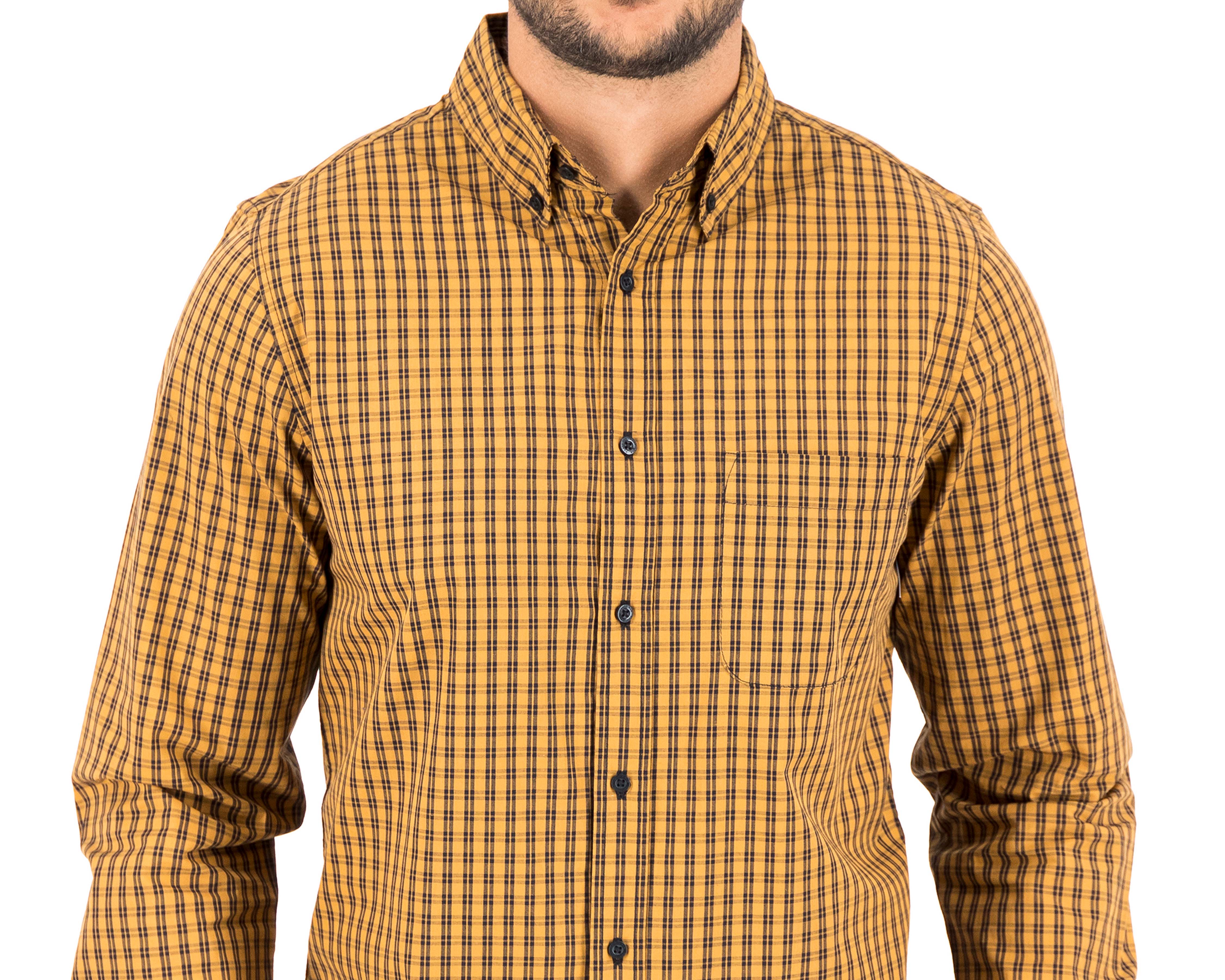 Foto 4 pulgar | Foto 3 | Camisa Casual Porto Sur Regular Fit a Cuadros