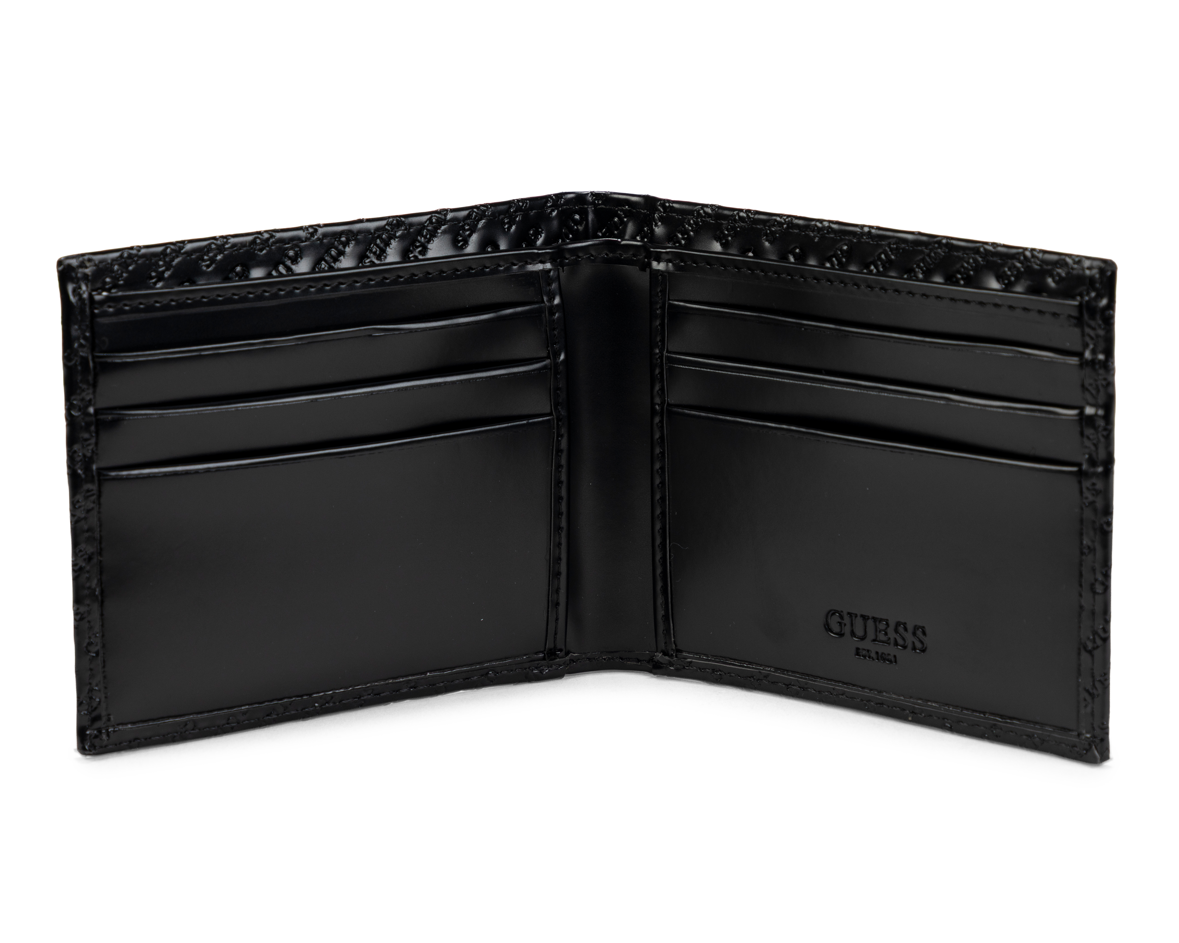 Foto 5 pulgar | Foto 4 | Cartera de Piel para Hombre Guess Tulim