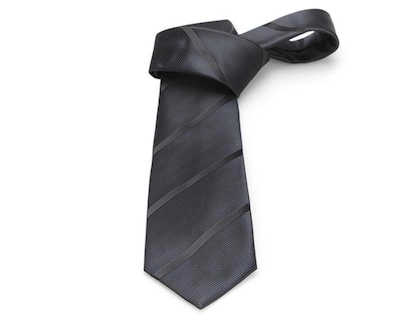 Foto 1 | Foto 1 | Corbata de Rayas Wall Street Negra