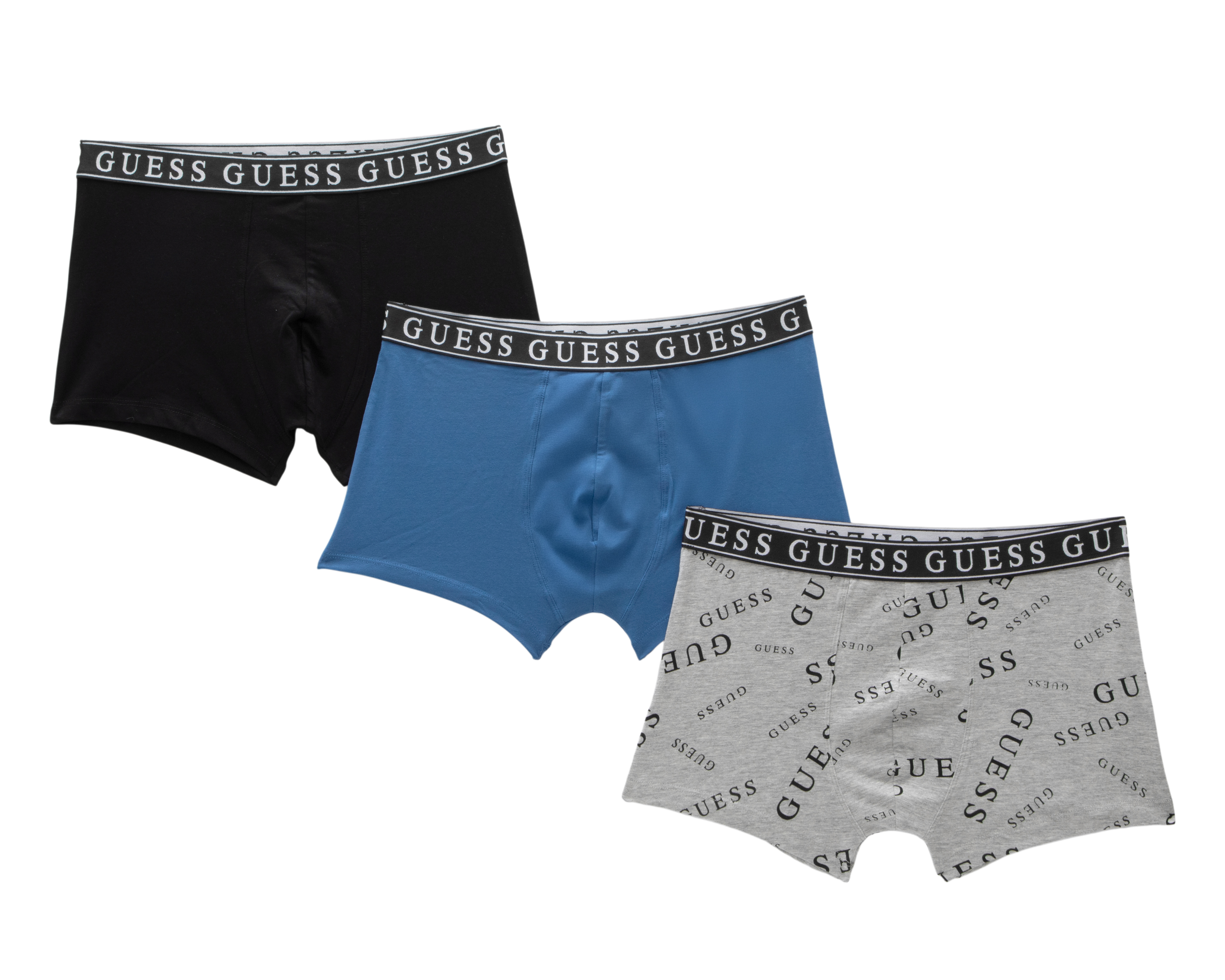 Bóxer Corto Guess para Hombre 3 Piezas