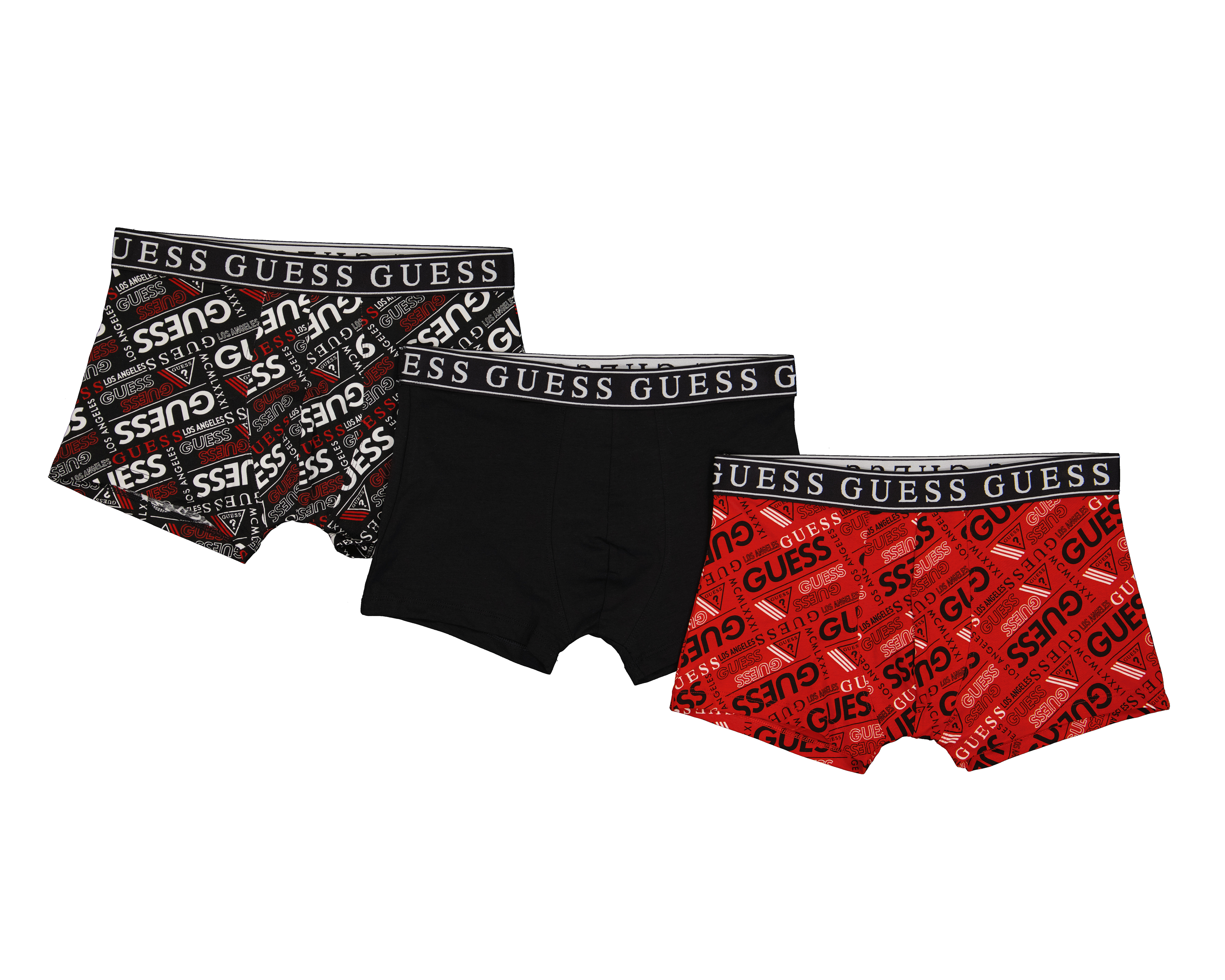 Foto 2 pulgar | Foto 1 | Bóxer Corto Guess para Hombre 3 Piezas