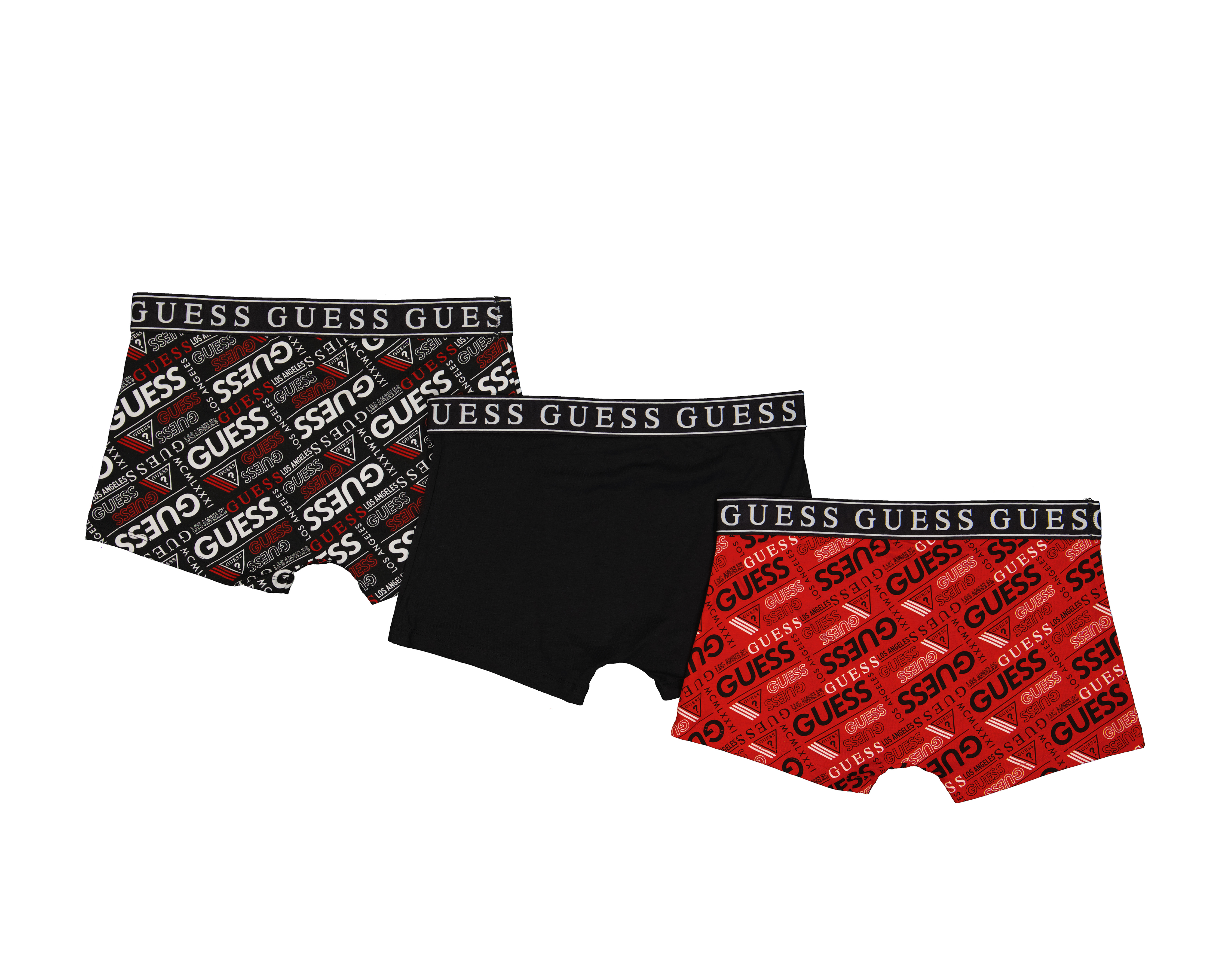 Foto 3 pulgar | Foto 2 | Bóxer Corto Guess para Hombre 3 Piezas