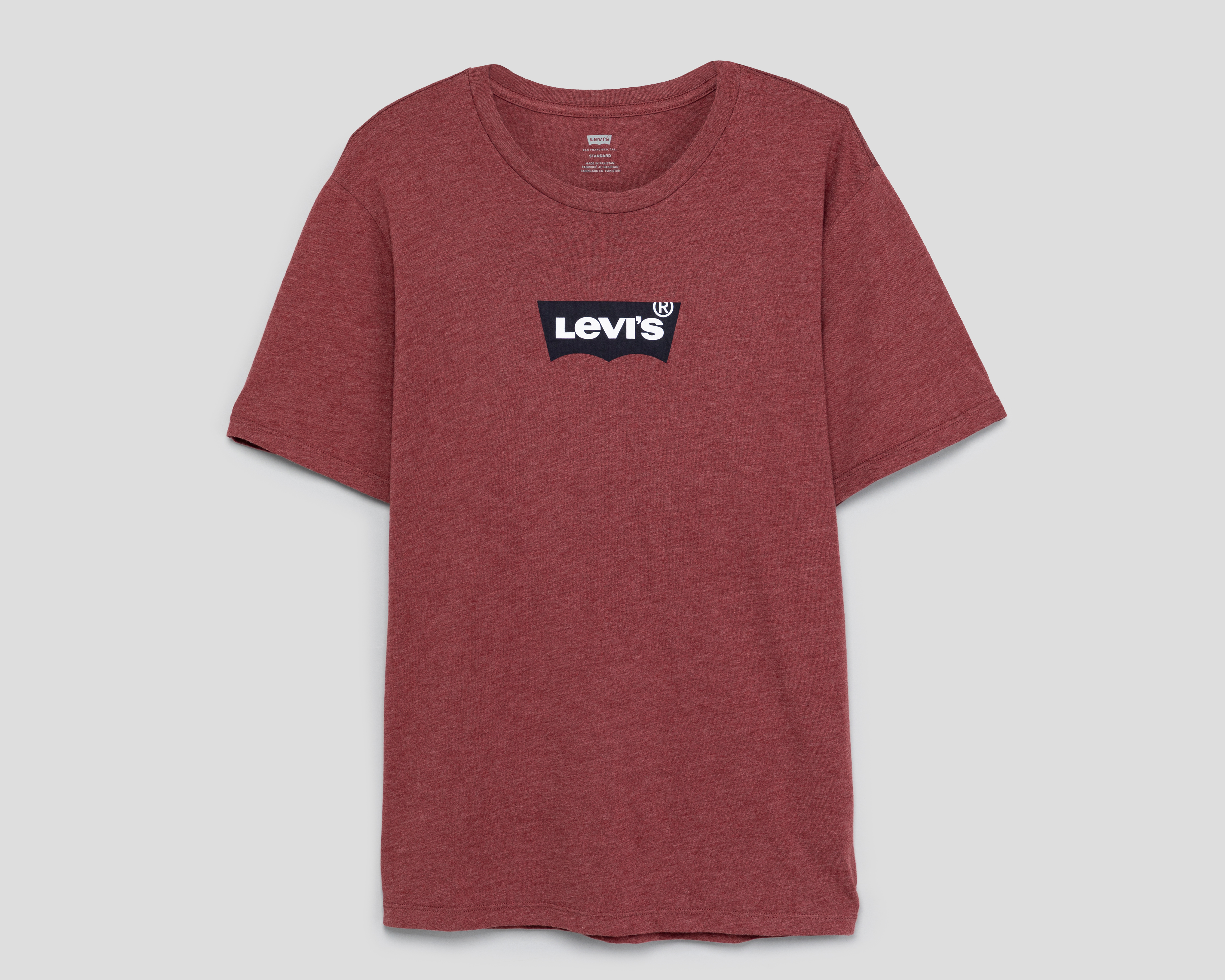 Foto 1 | Foto 1 | Playera de Cuello Redondo Roja Levi's para Hombre