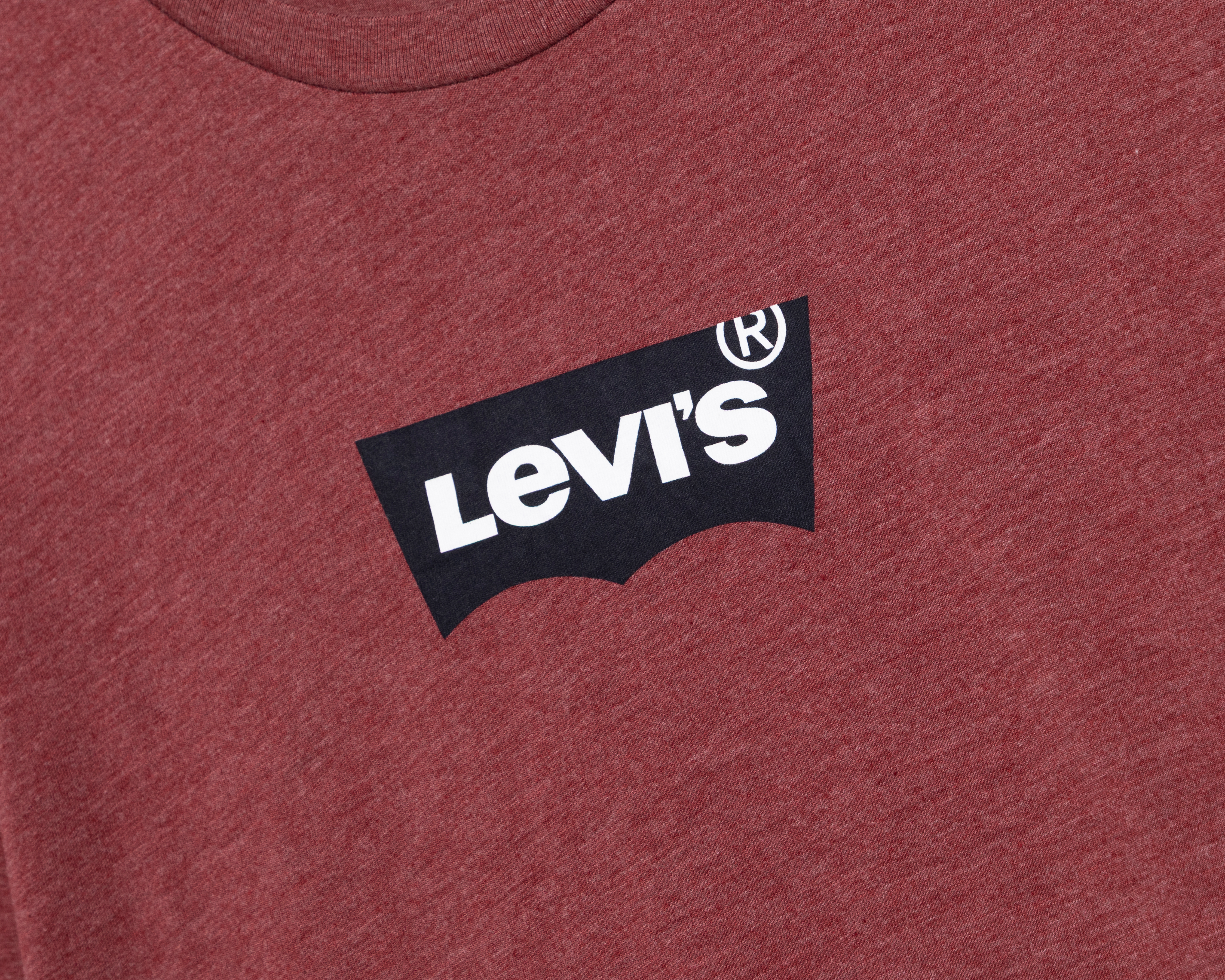 Foto 3 | Foto 3 | Playera de Cuello Redondo Roja Levi's para Hombre