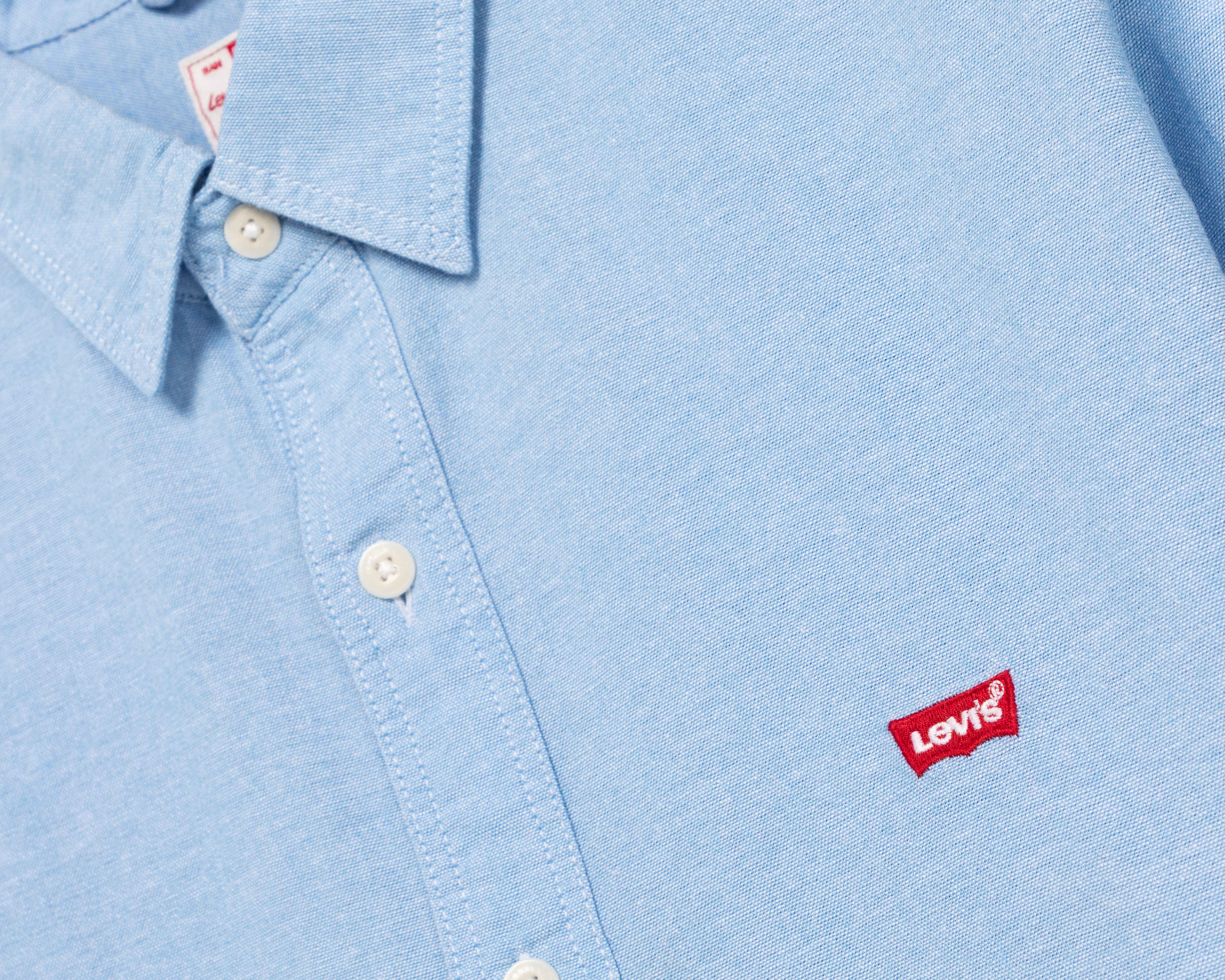 Foto 3 | Foto 3 | Camisa de Algodón Levi's Slim Fit Azul para Hombre