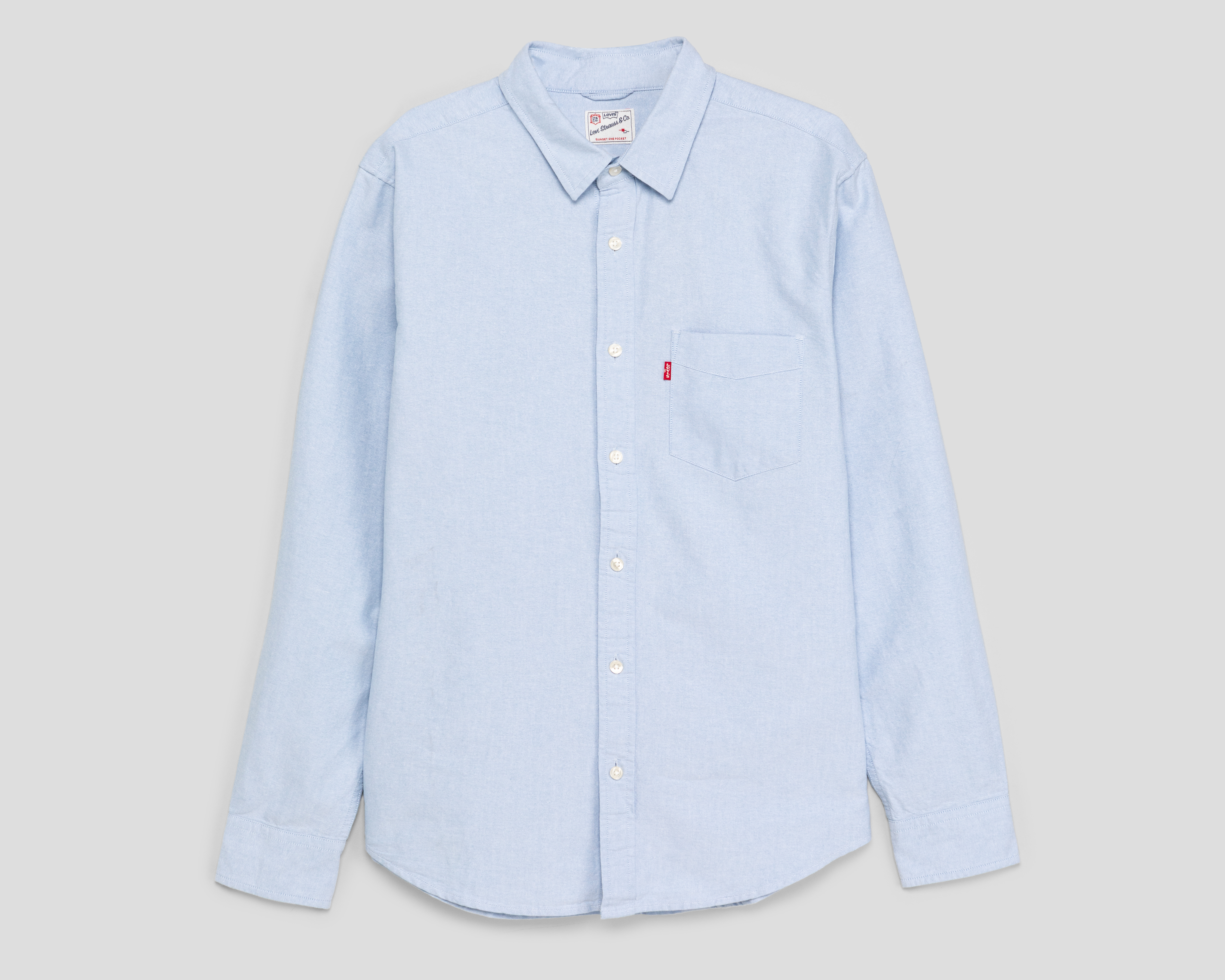 Foto 1 | Foto 1 | Camisa Casual de Algodón Levi's Regular Azul para Hombre