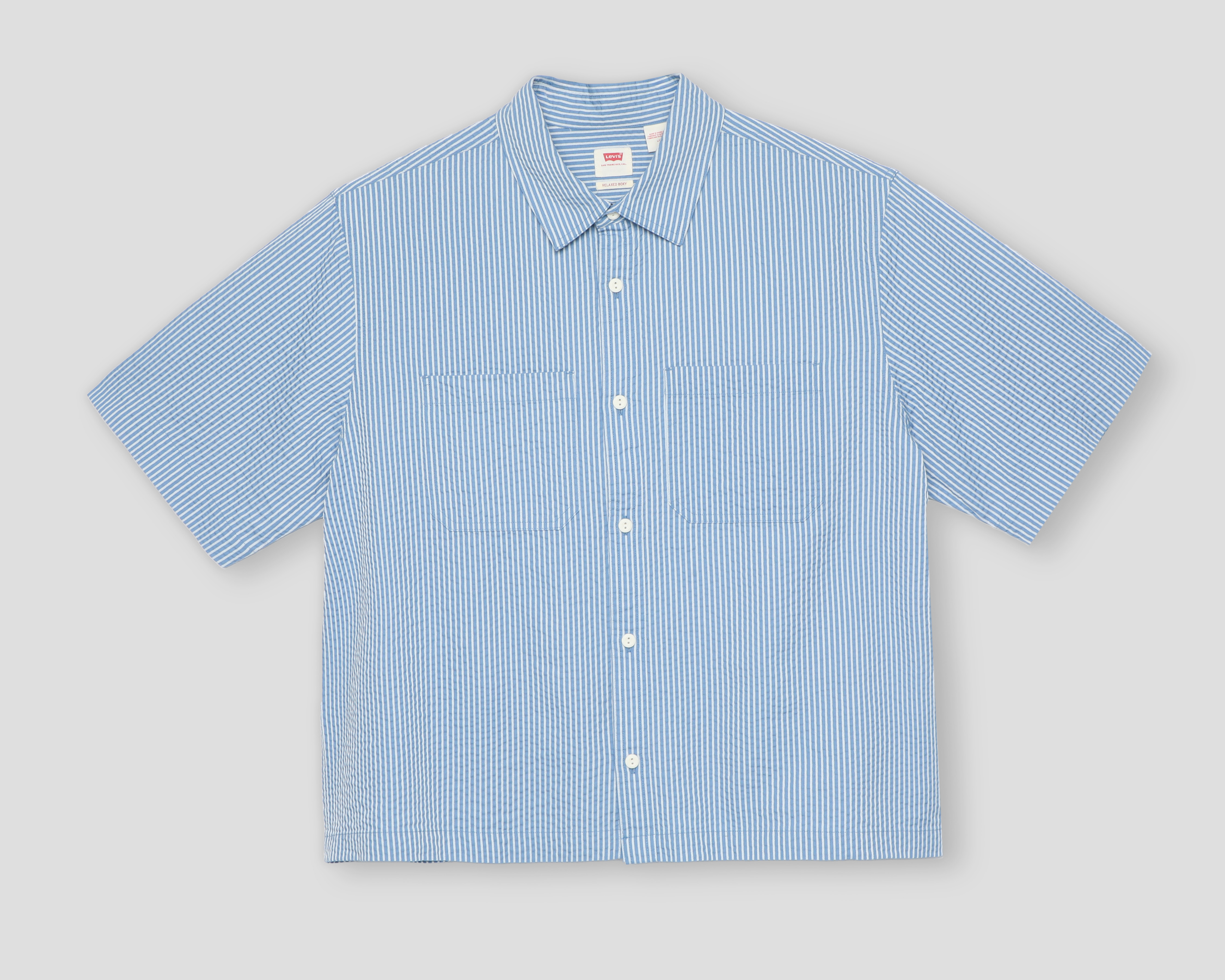 Foto 1 | Foto 1 | Camisa Casual Levi's Relaxed Boxy a Rayas para Hombre