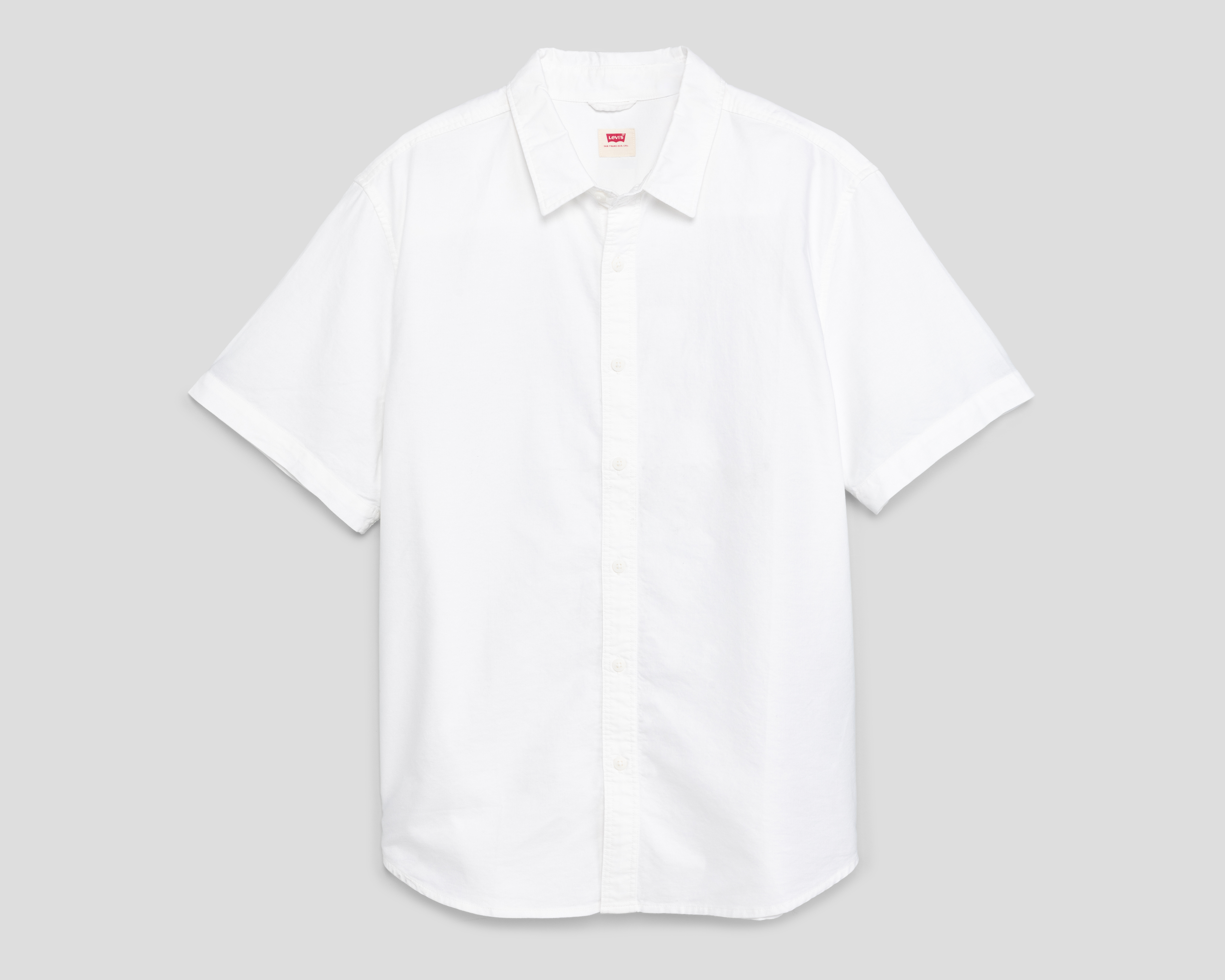 Camisa Casual de Algodón Levi's Classic Fit Lisa para Hombre