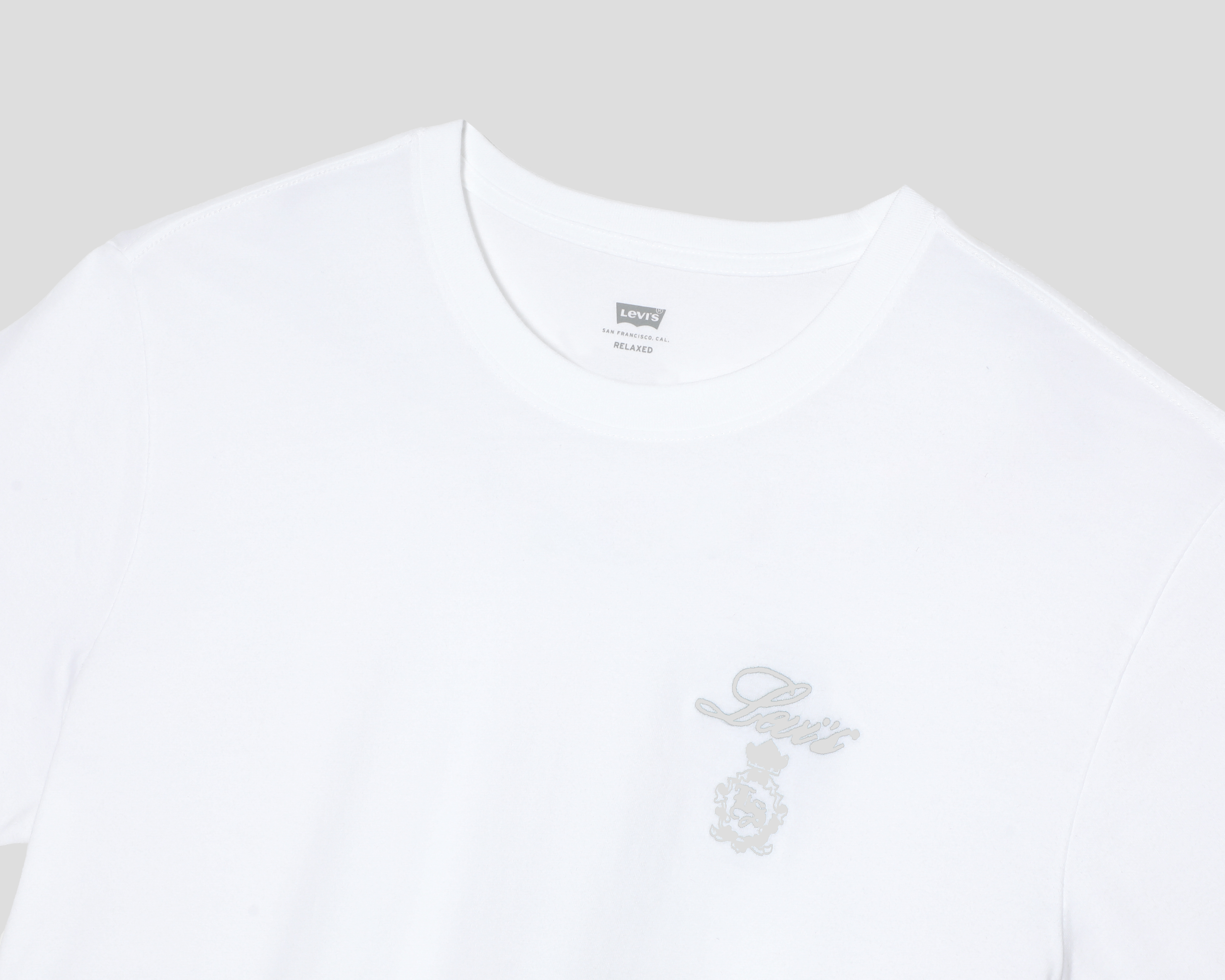 Foto 3 | Foto 3 | Playera de Cuello Redondo Blanca Levi's para Hombre