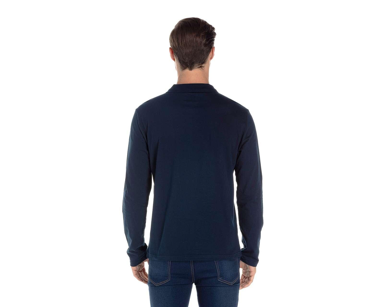 Foto 2 | Foto 2 | Playera tipo Polo Azul marca Refill para Hombre