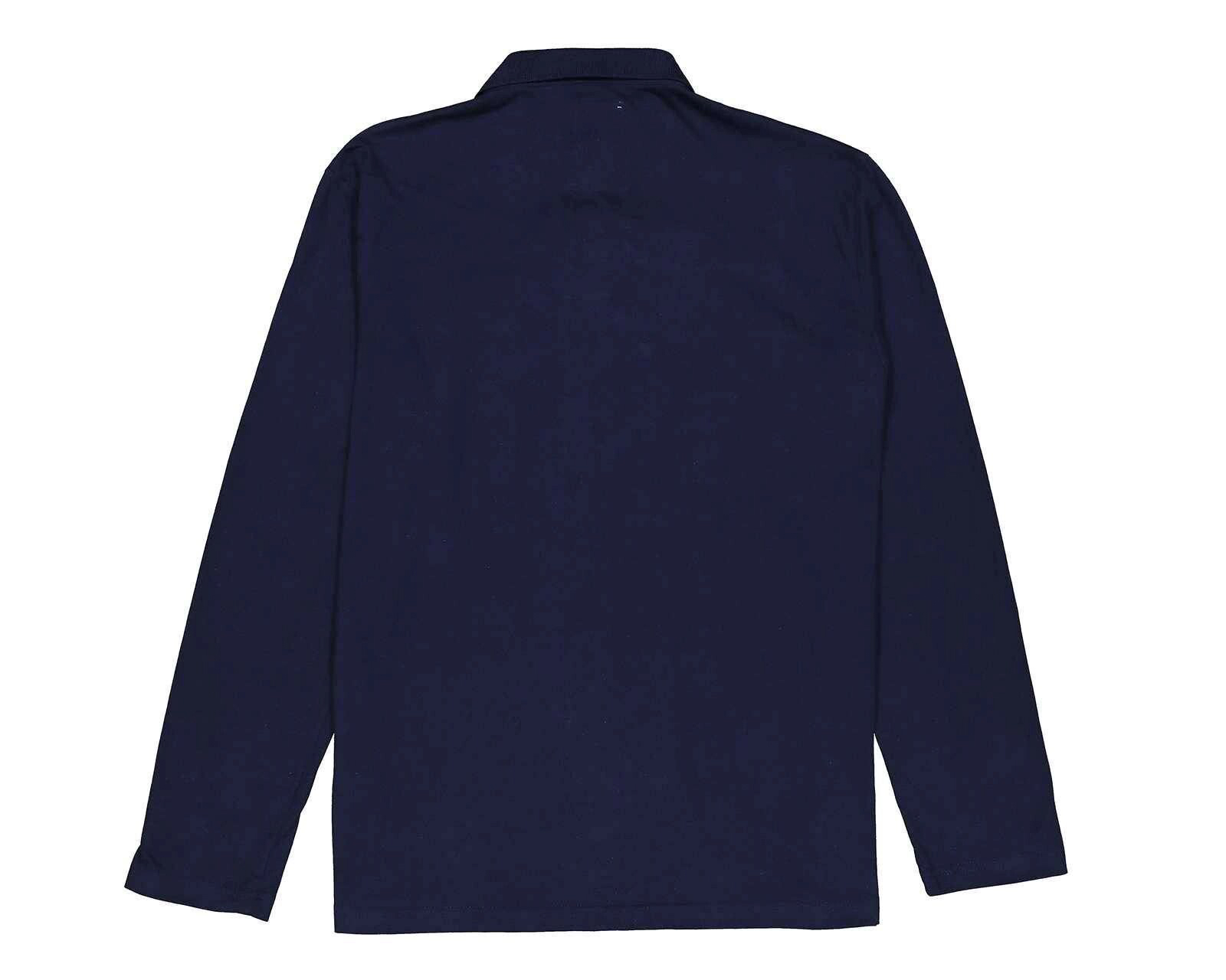 Foto 5 | Foto 5 | Playera tipo Polo Azul marca Refill para Hombre