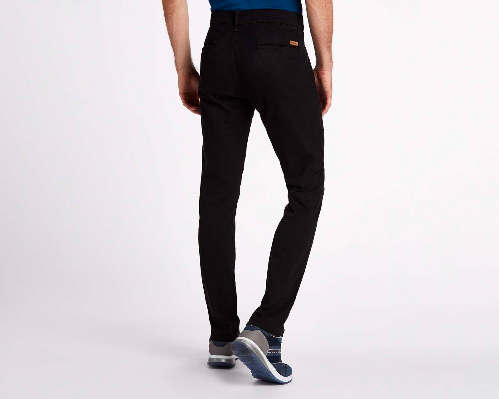 Foto 3 pulgar | Foto 2 | Pantalón de Gabardina Oggi Straight