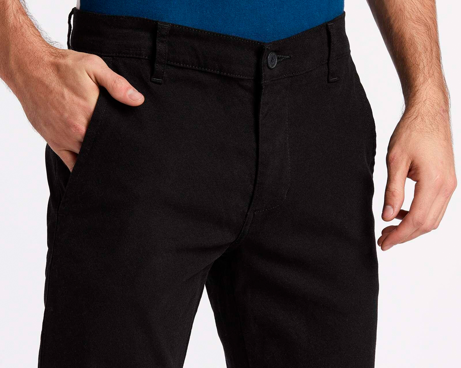 Foto 4 pulgar | Foto 3 | Pantalón de Gabardina Oggi Straight