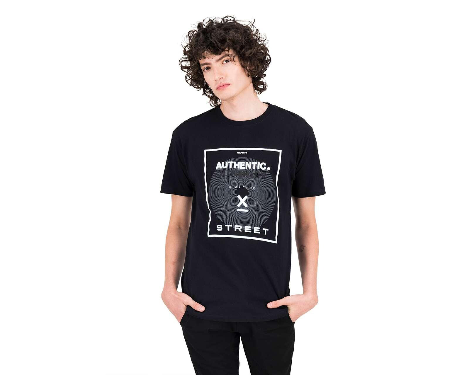 Foto 1 | Foto 1 | Playera Neo*City Cuello Redondo