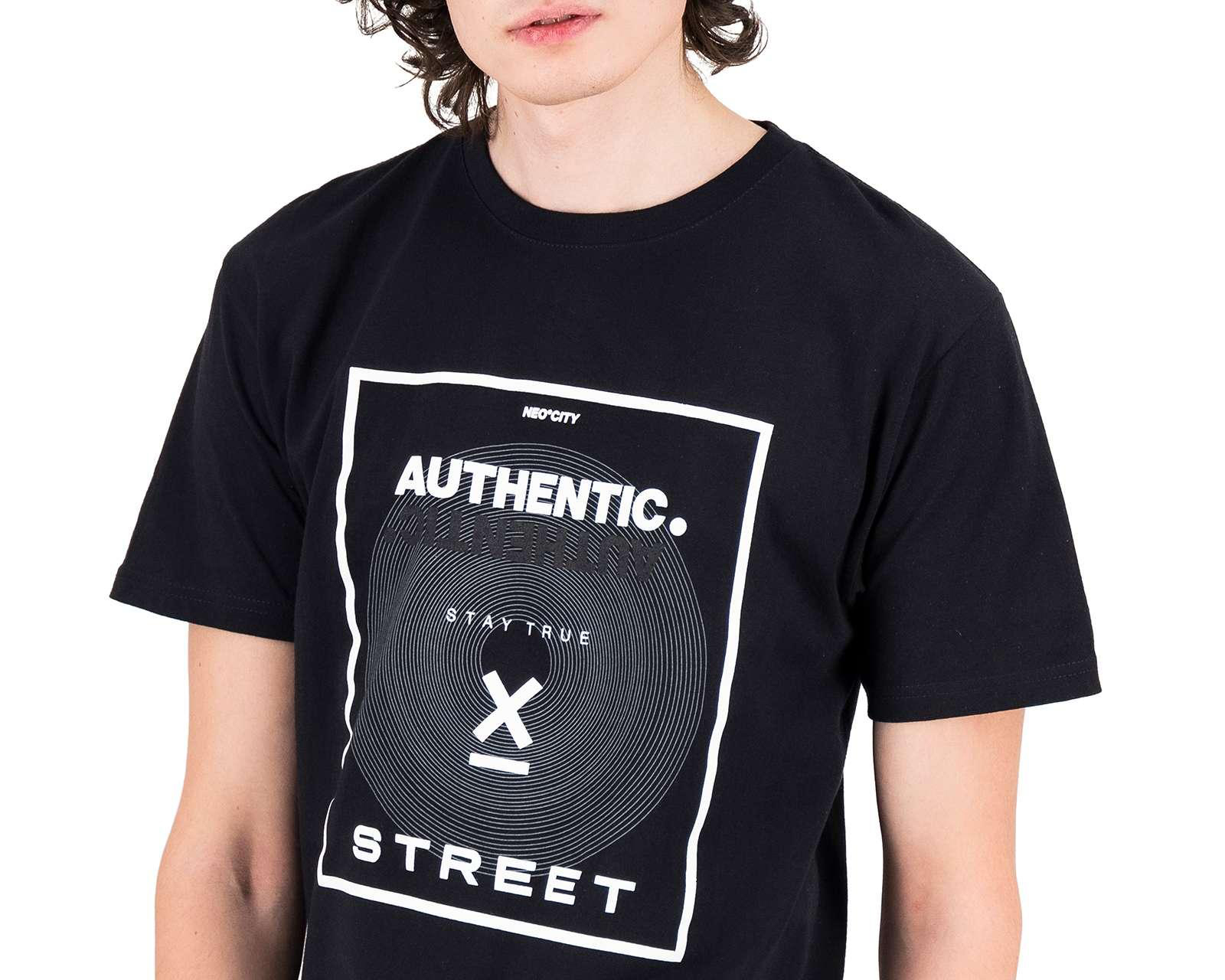 Foto 5 | Foto 5 | Playera Neo*City Cuello Redondo