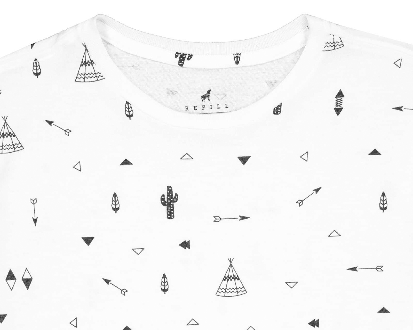 Foto 3 | Foto 3 | Playera Blanca Refill para Hombre