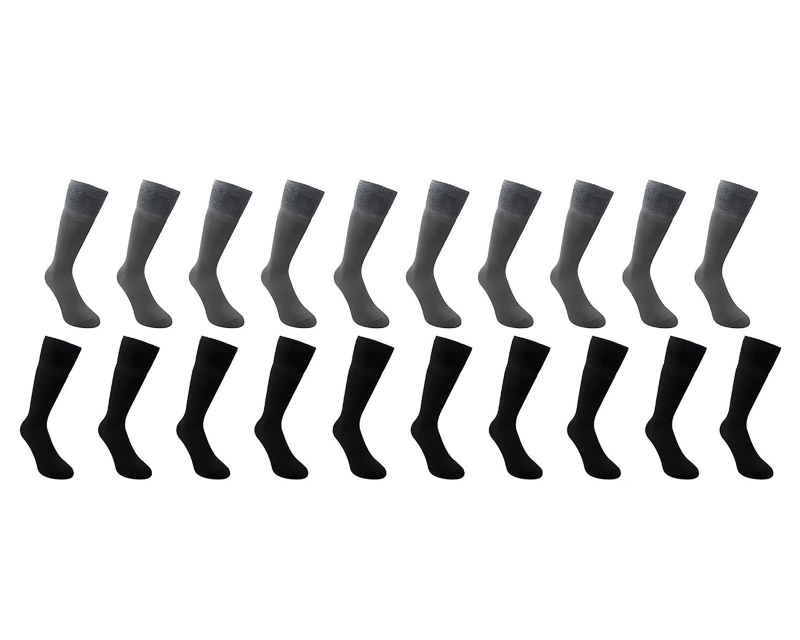 Calcetas Largas de Vestir Fruit Of The Loom para Hombre 20 Pares