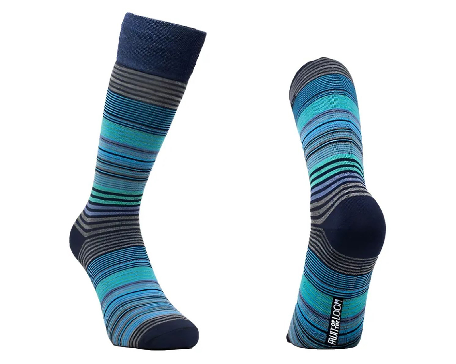 Foto 4 pulgar | Foto 3 | Calcetas Largas de Vestir Fruit Of The Loom para Hombre 20 Pares